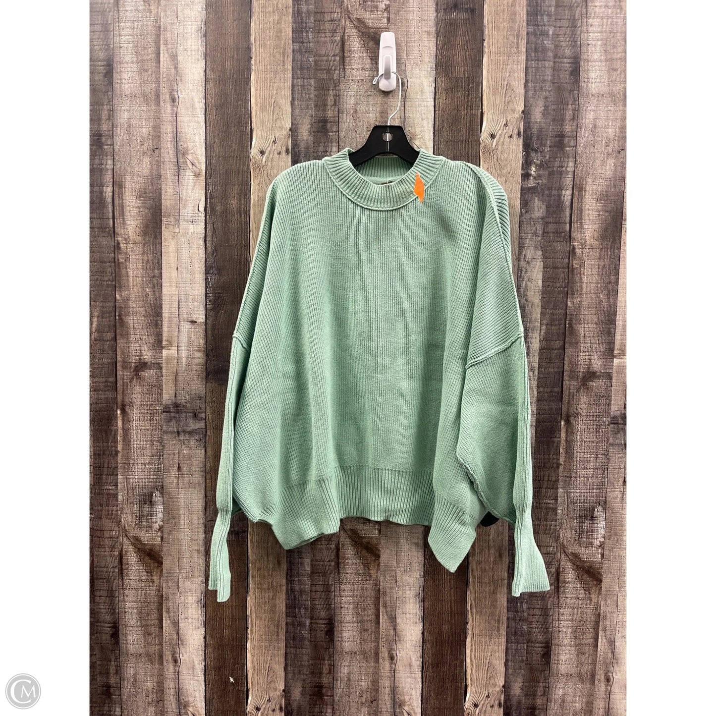 Sweater By Free People In Green, Size: S
