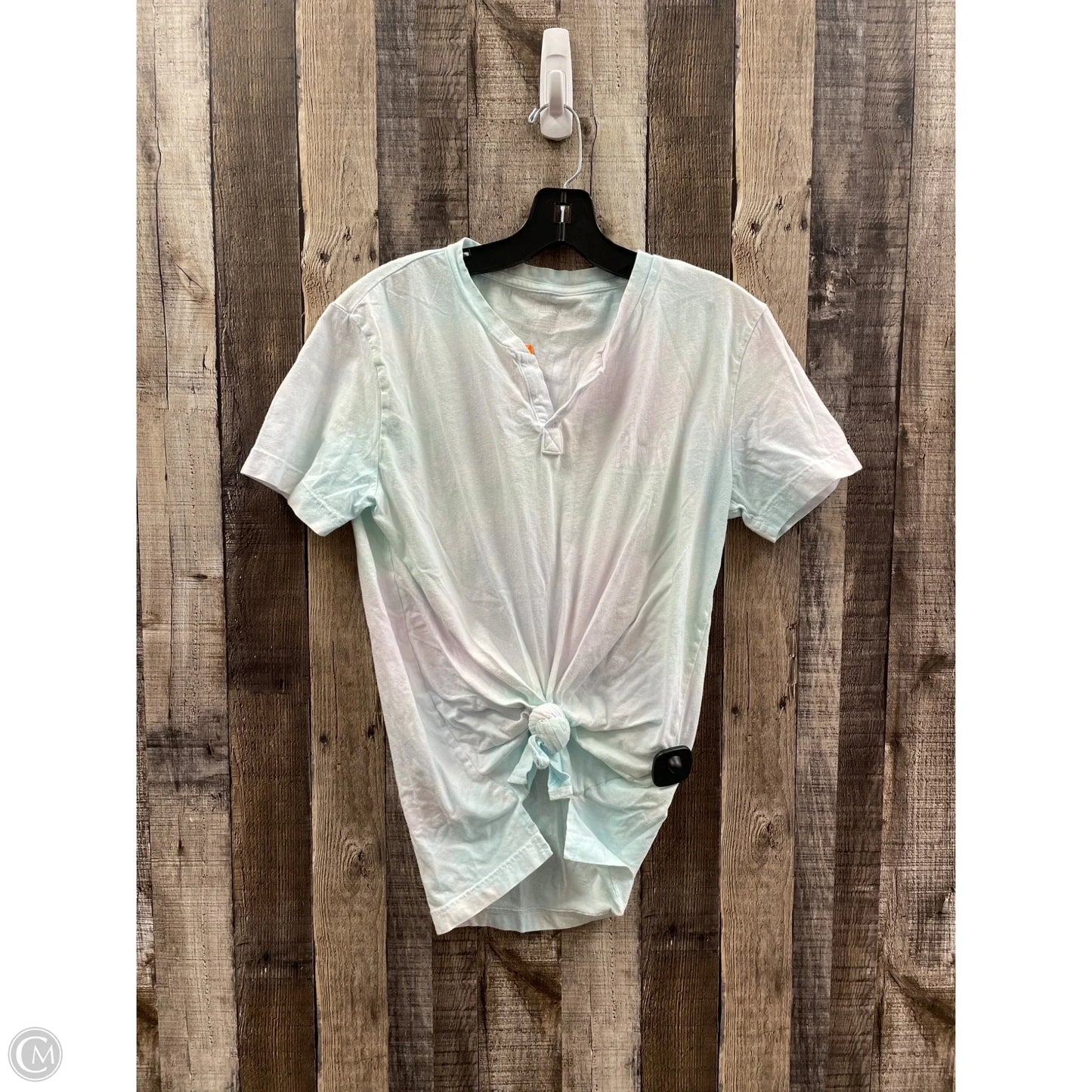 Top Short Sleeve By Pink In Tie Dye Print, Size: Xs