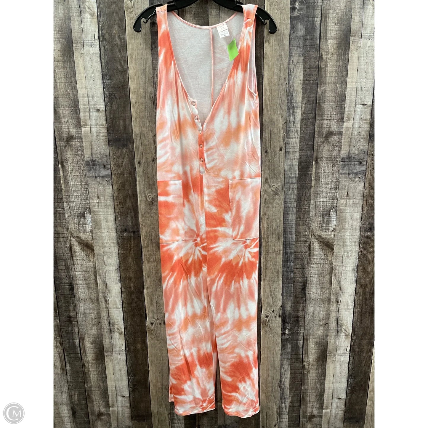 Jumpsuit By Secret Treasures In Tie Dye Print, Size: S