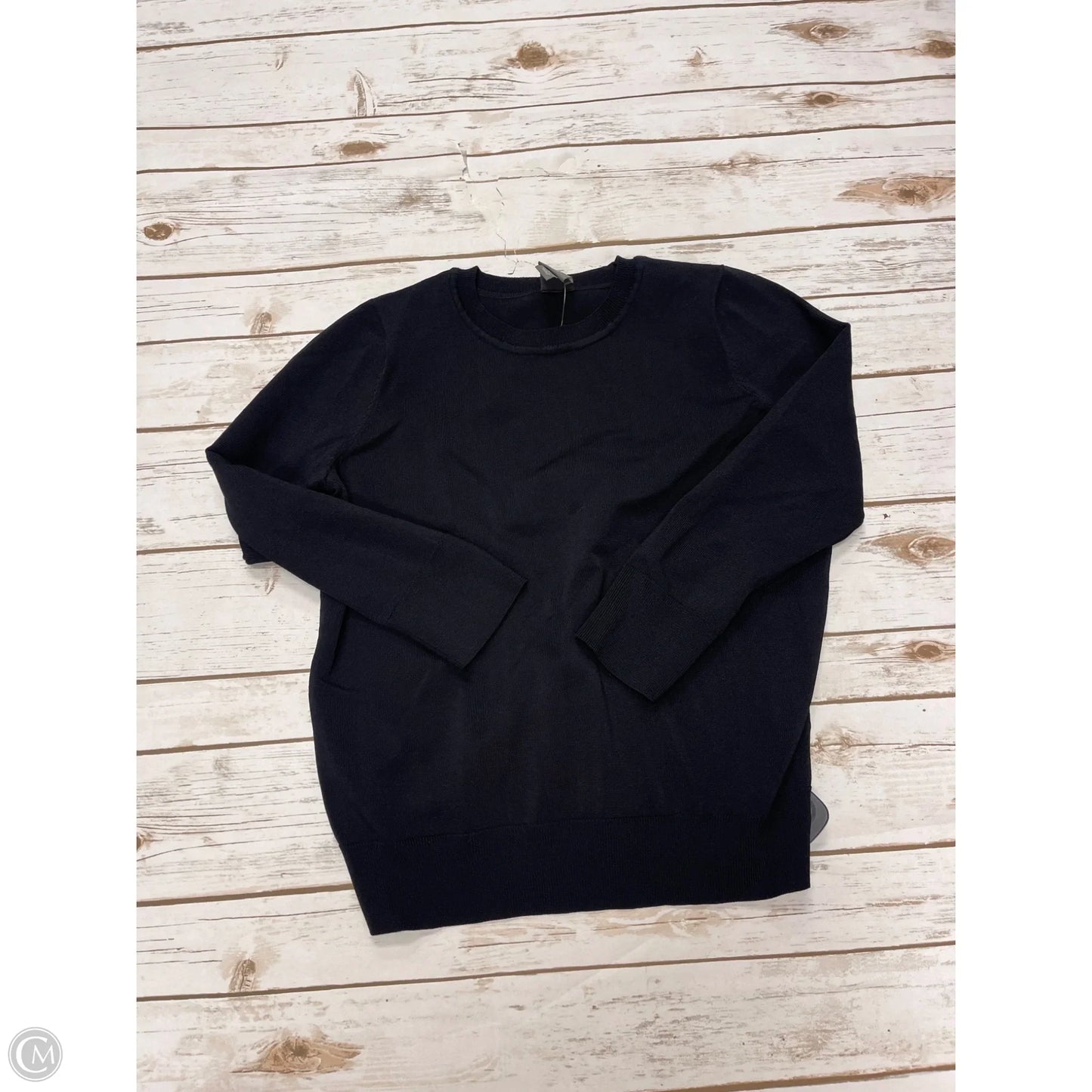 Top Long Sleeve By Worthington In Black, Size: S