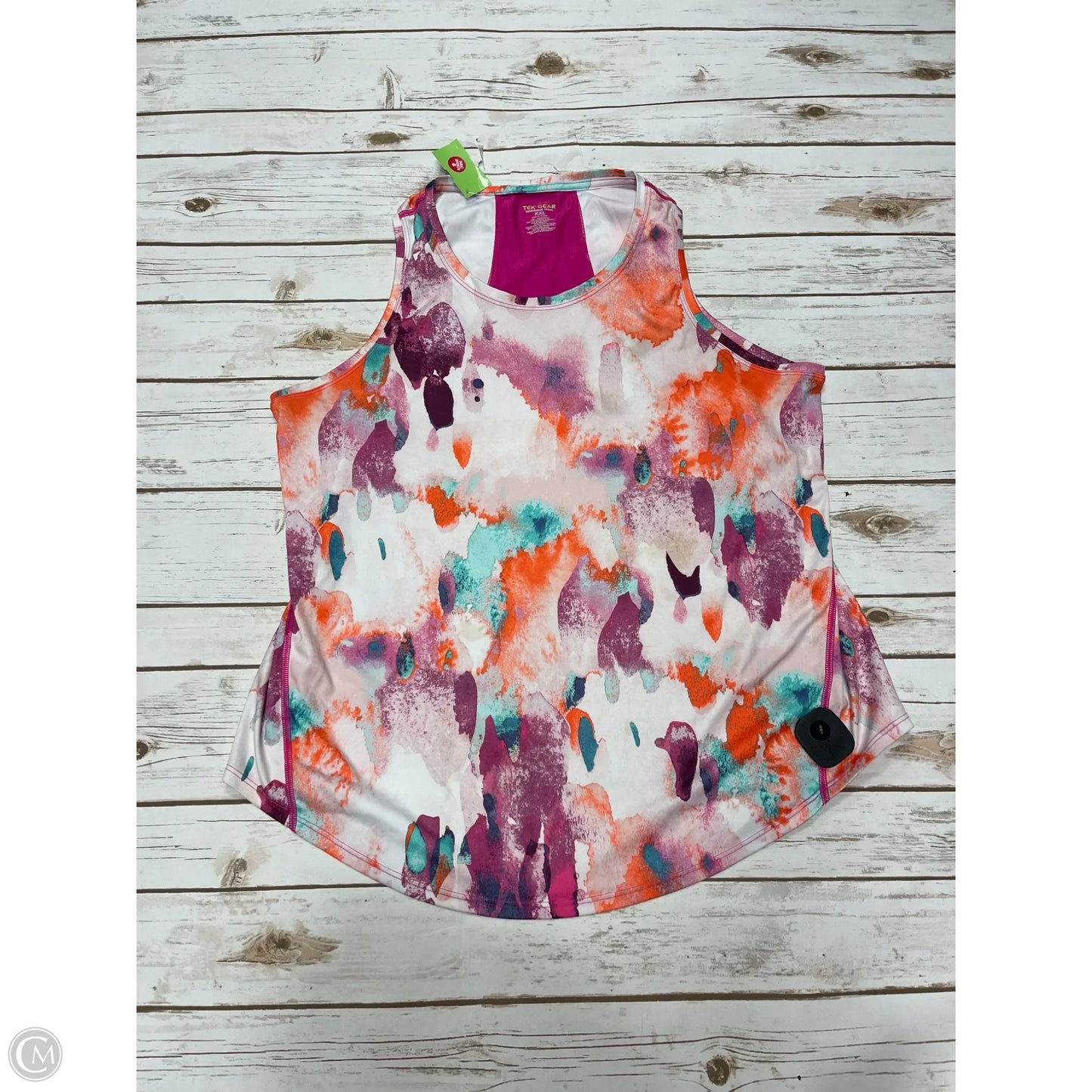 Athletic Tank Top By Tek Gear In Multi-colored, Size: Xxl