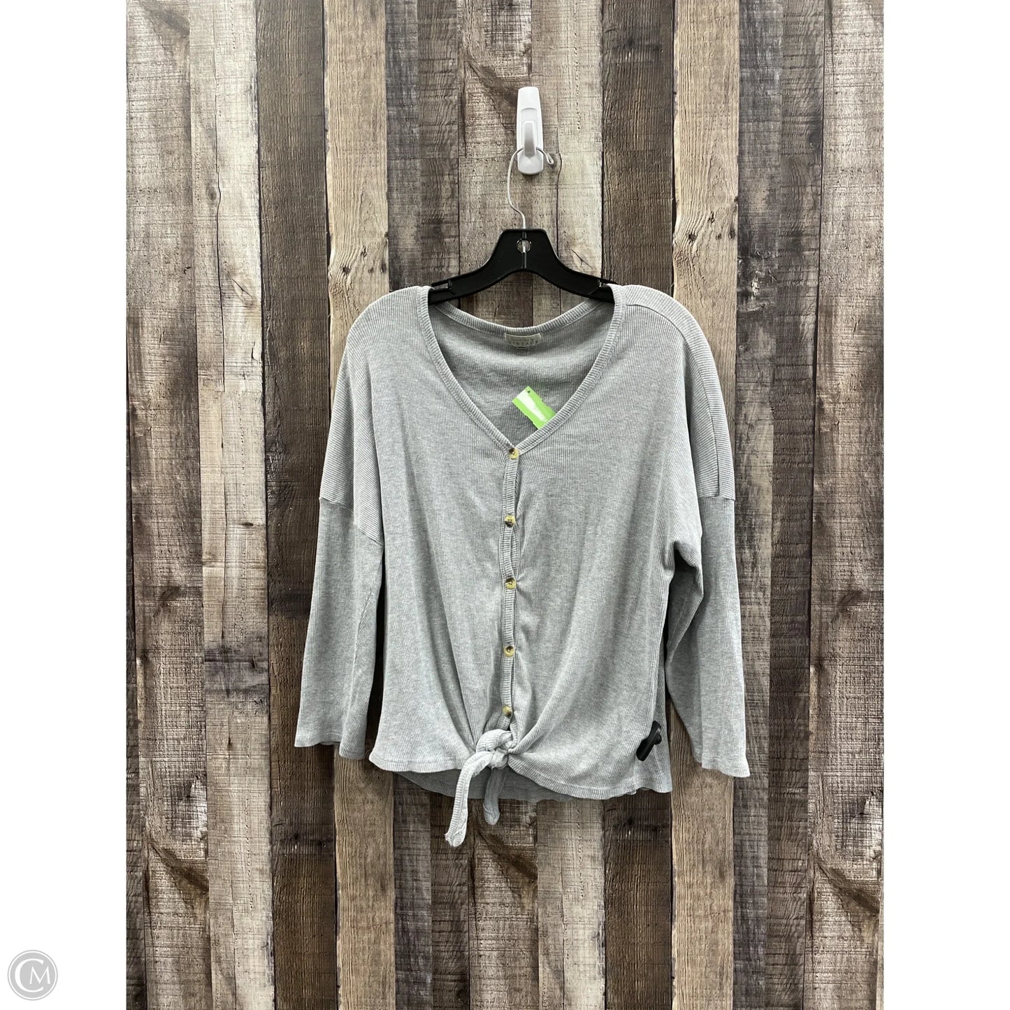 Top Short Sleeve By French Laundry In Grey, Size: Xl