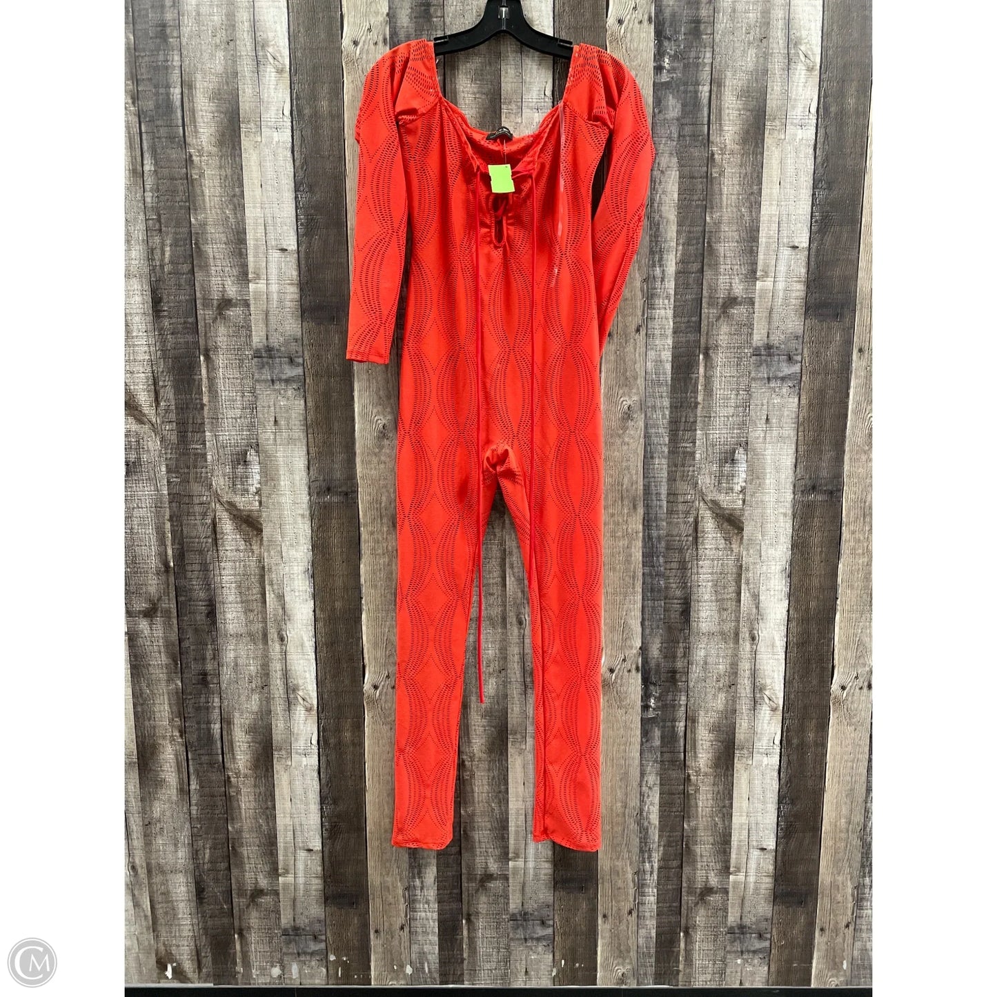 Jumpsuit By Philosophy In Red, Size: L