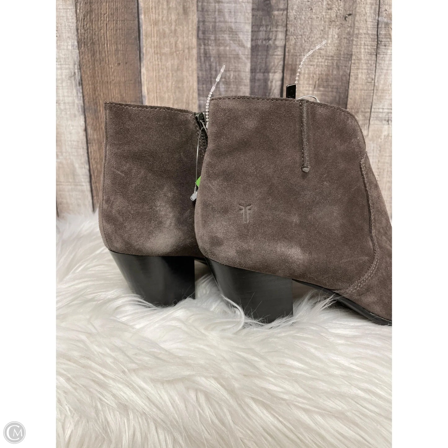 Boots Designer By Frye In Taupe, Size: 8