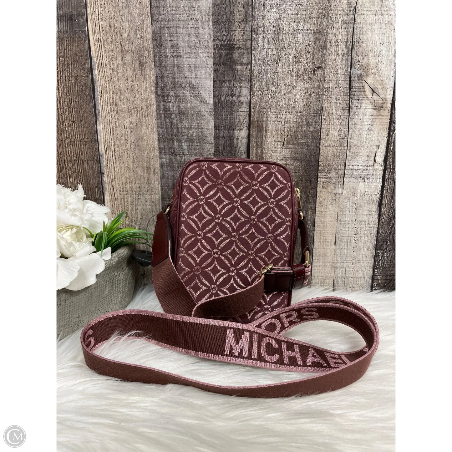 Crossbody Designer By Michael Kors, Size: Small