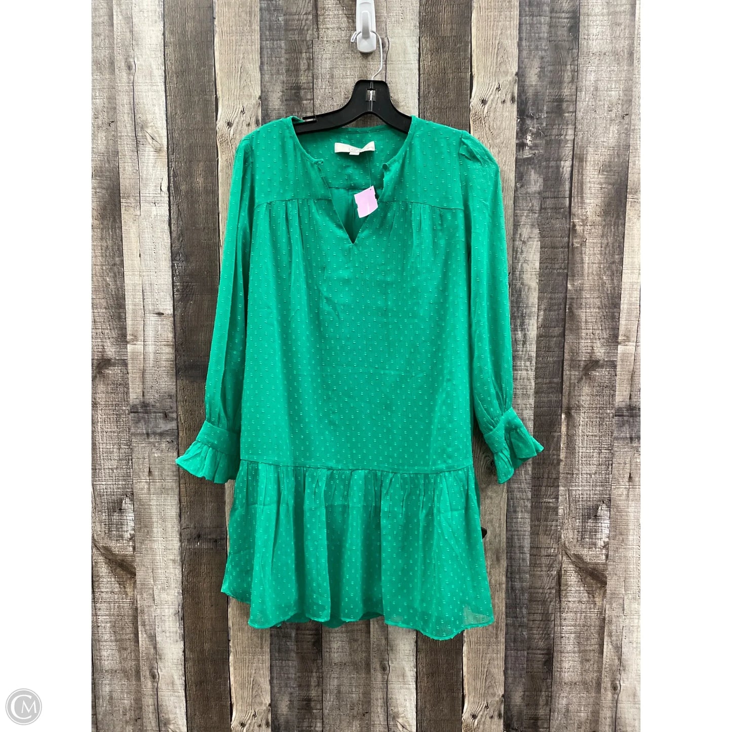 Dress Casual Short By Loft In Green, Size: Xsp