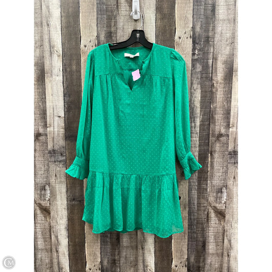 Dress Casual Short By Loft In Green, Size: Xsp