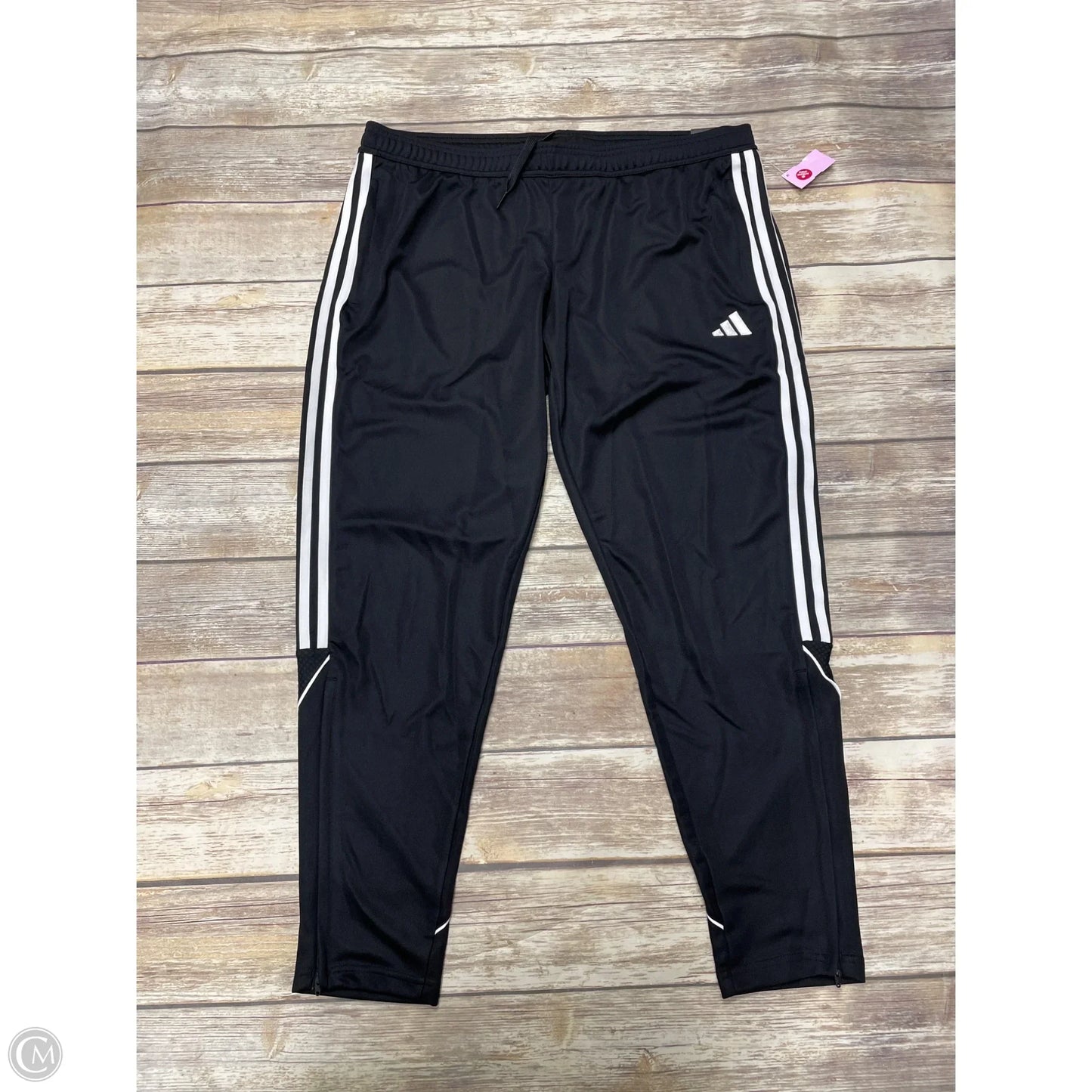 Athletic Pants By Adidas In Black, Size: 2x