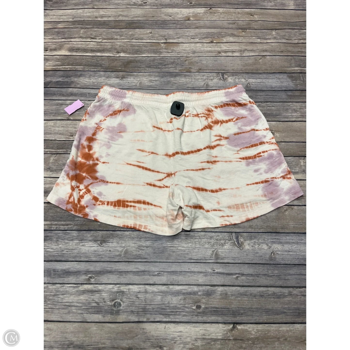 Shorts By Knox Rose In Tie Dye Print, Size: Xxl