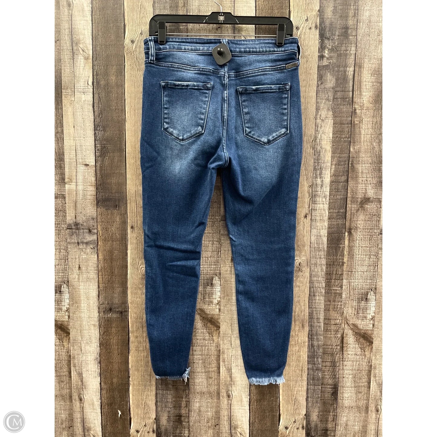 Jeans Skinny By Kancan In Blue Denim, Size: 8