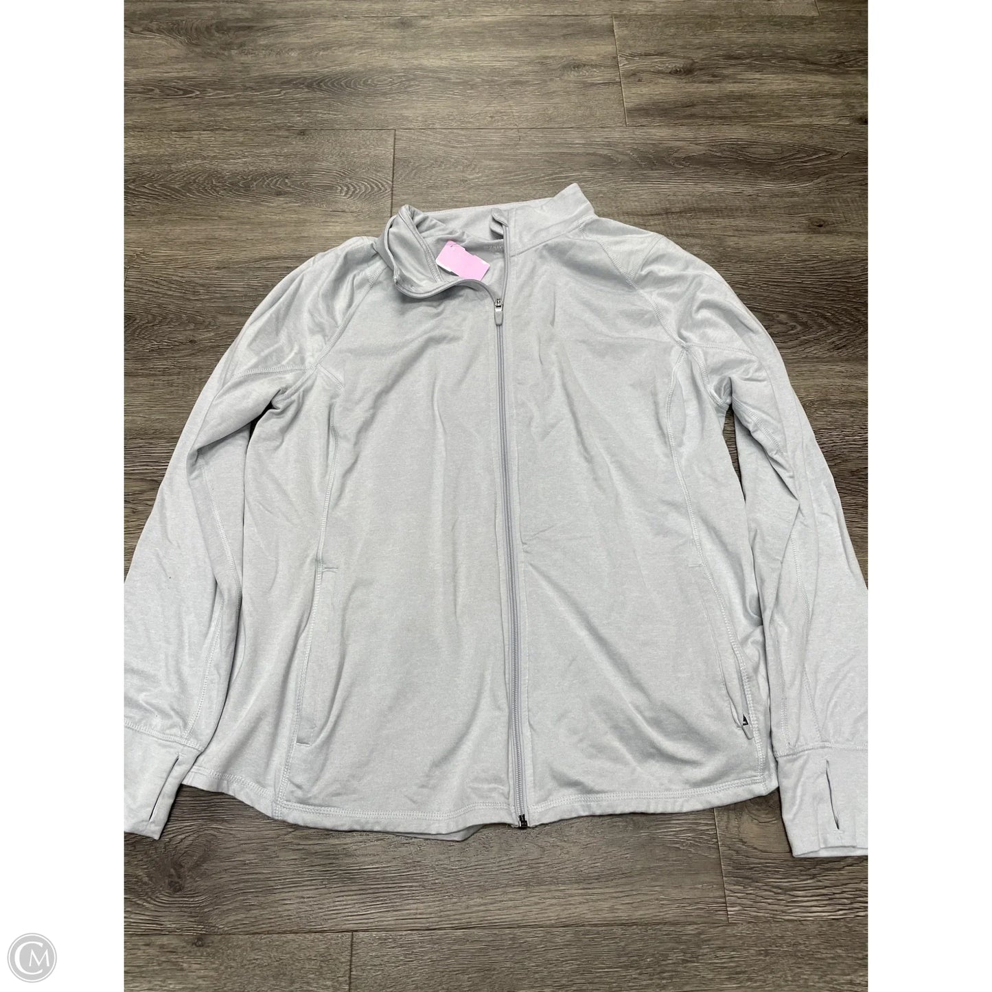 Athletic Jacket By Old Navy In Grey, Size: Xxl