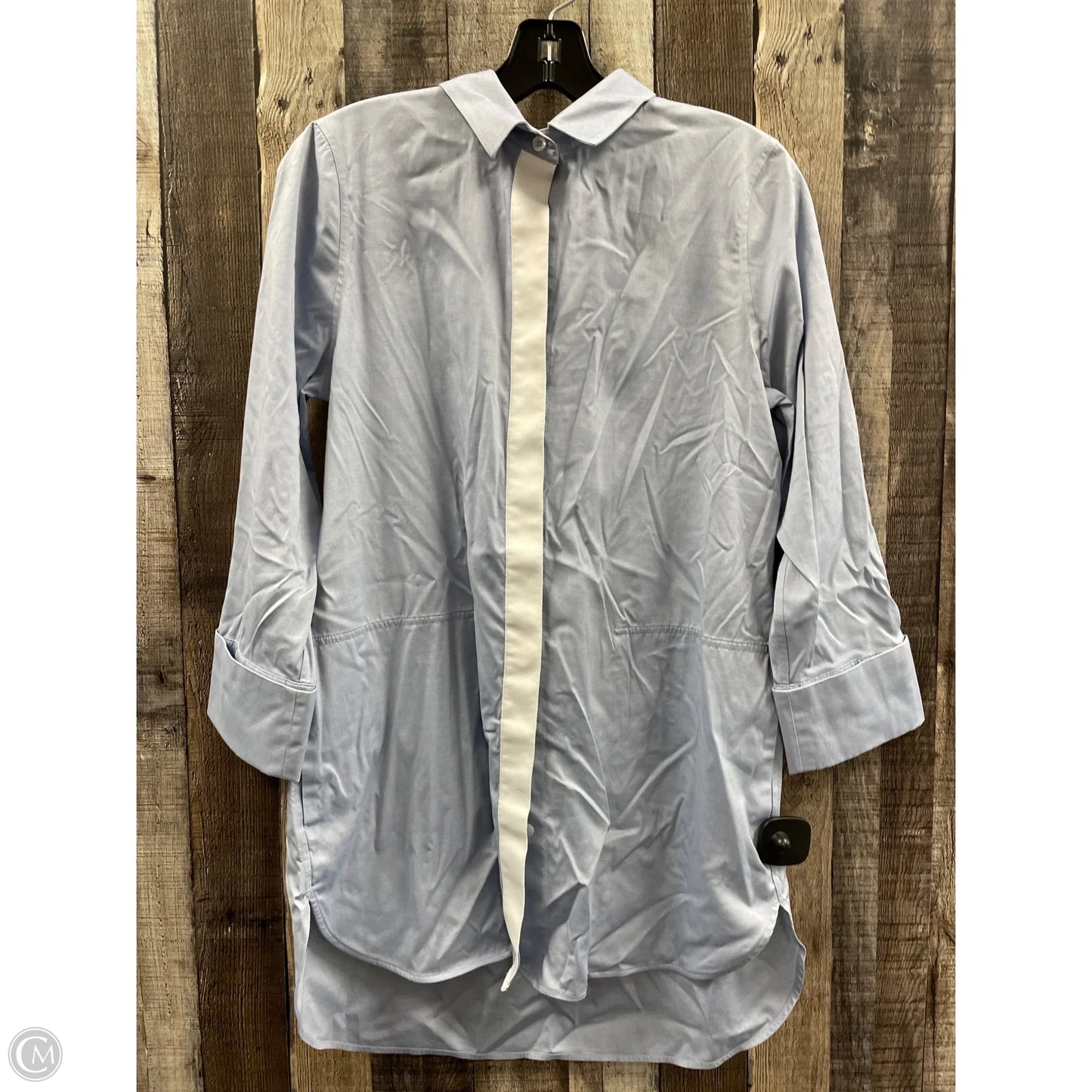 Tunic Long Sleeve By Chicos In Blue, Size: S