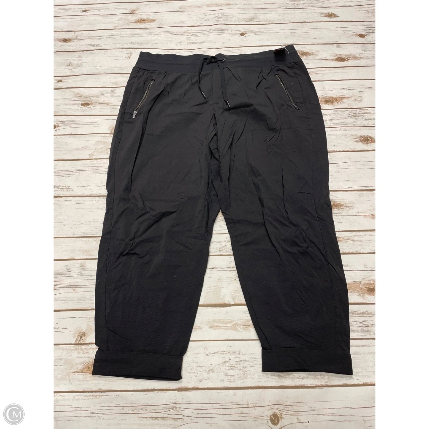 Athletic Pants By Athleta In Black, Size: 1x