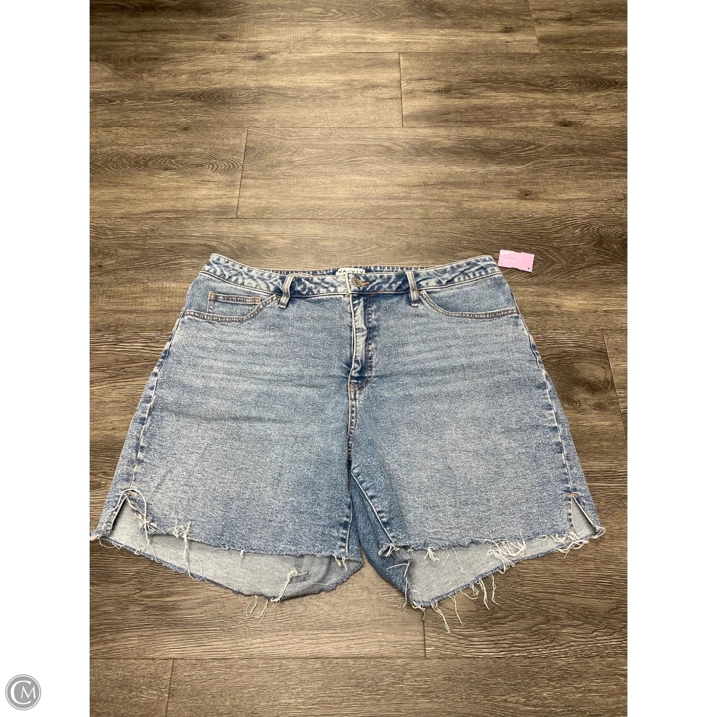 Shorts By Ava & Viv In Blue Denim, Size: 16