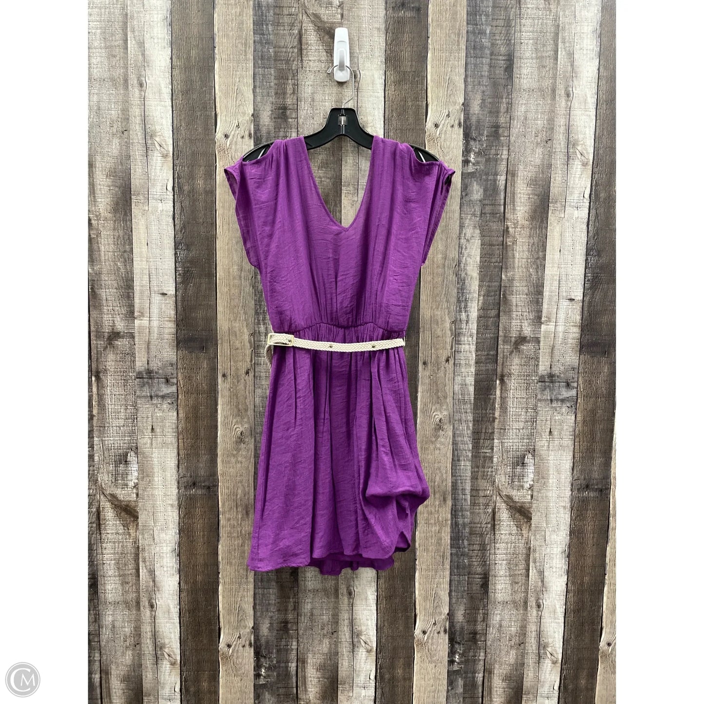 Dress Casual Short By Bcx In Purple, Size: M