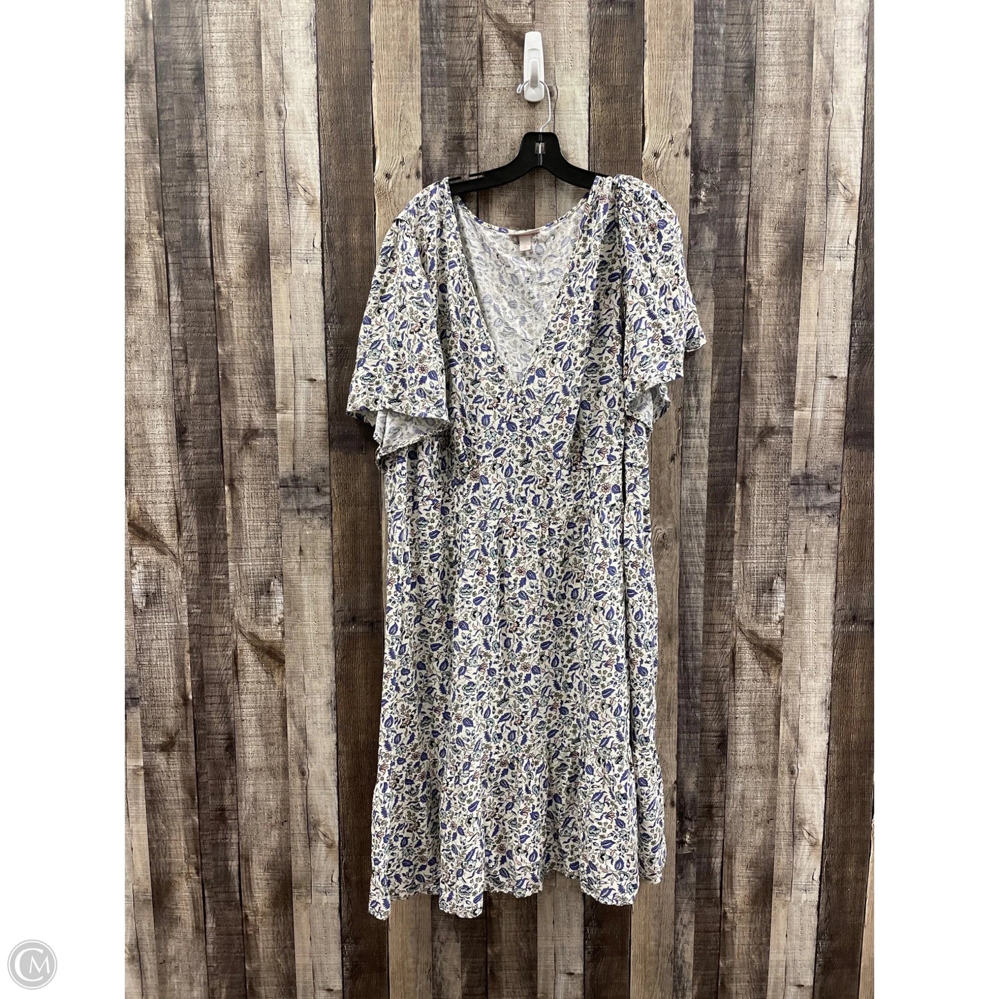 Dress Casual Midi By Knox Rose In Multi-colored, Size: 4x