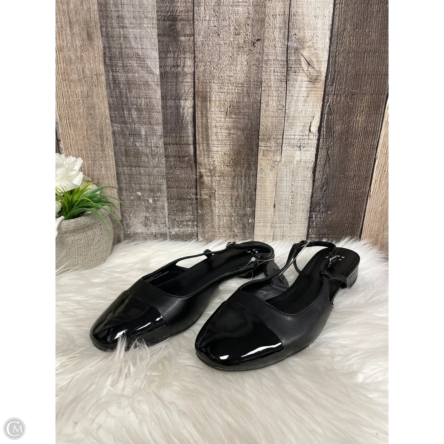 Shoes Flats By A New Day In Black, Size: 7.5