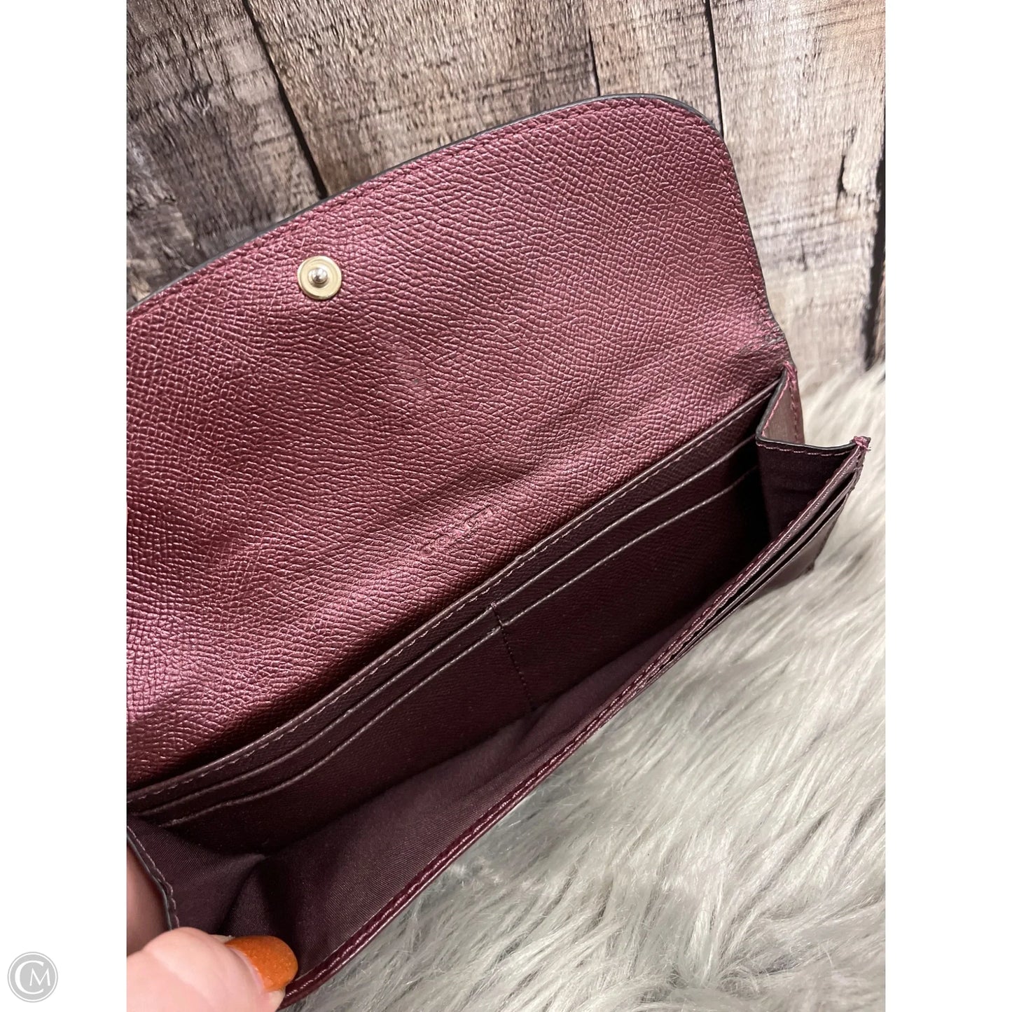 Wallet Designer By Coach, Size: Medium