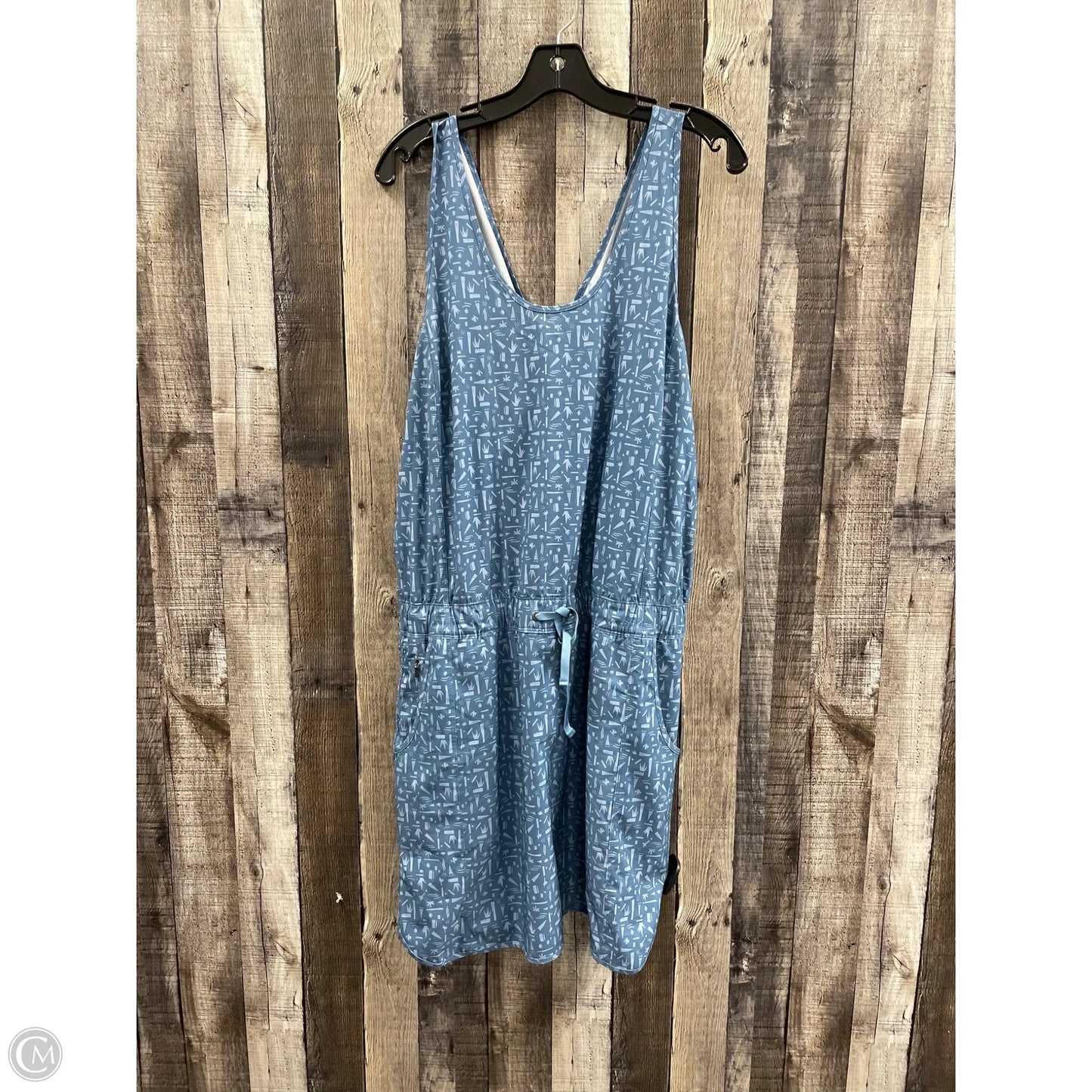 Athletic Dress By Patagonia In Blue, Size: Xl