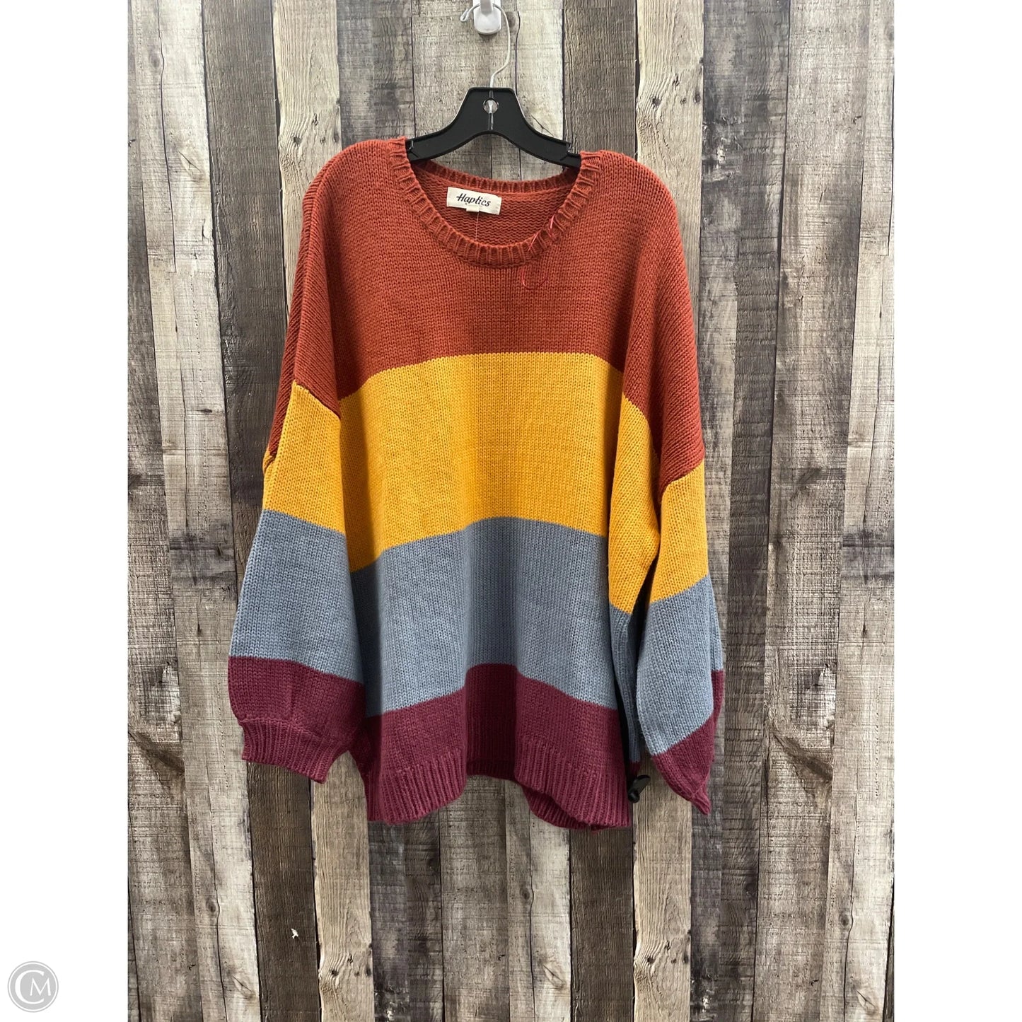 Sweater By Haptics In Multi-colored, Size: 3x