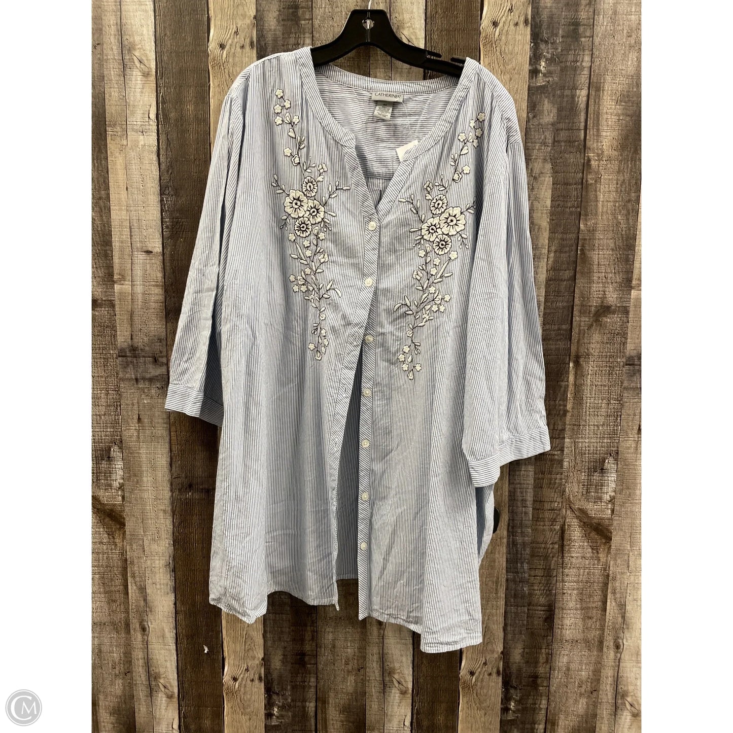 Dress Casual Short By Catherines In Striped Pattern, Size: 4