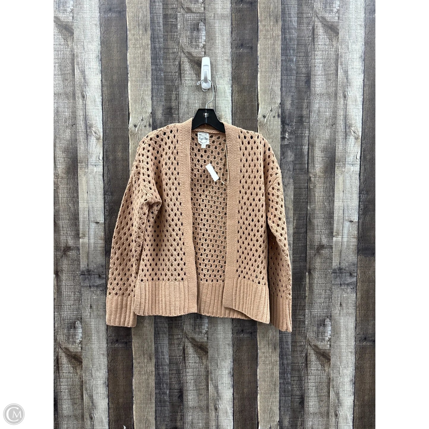 Cardigan By Hippie Rose In Tan, Size: Xs