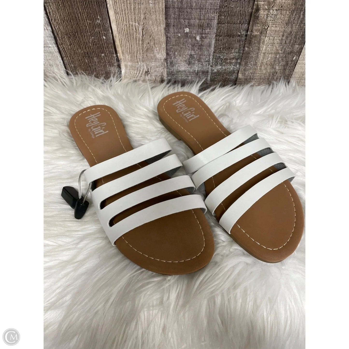 Sandals Flats By Corkys In White, Size: 10