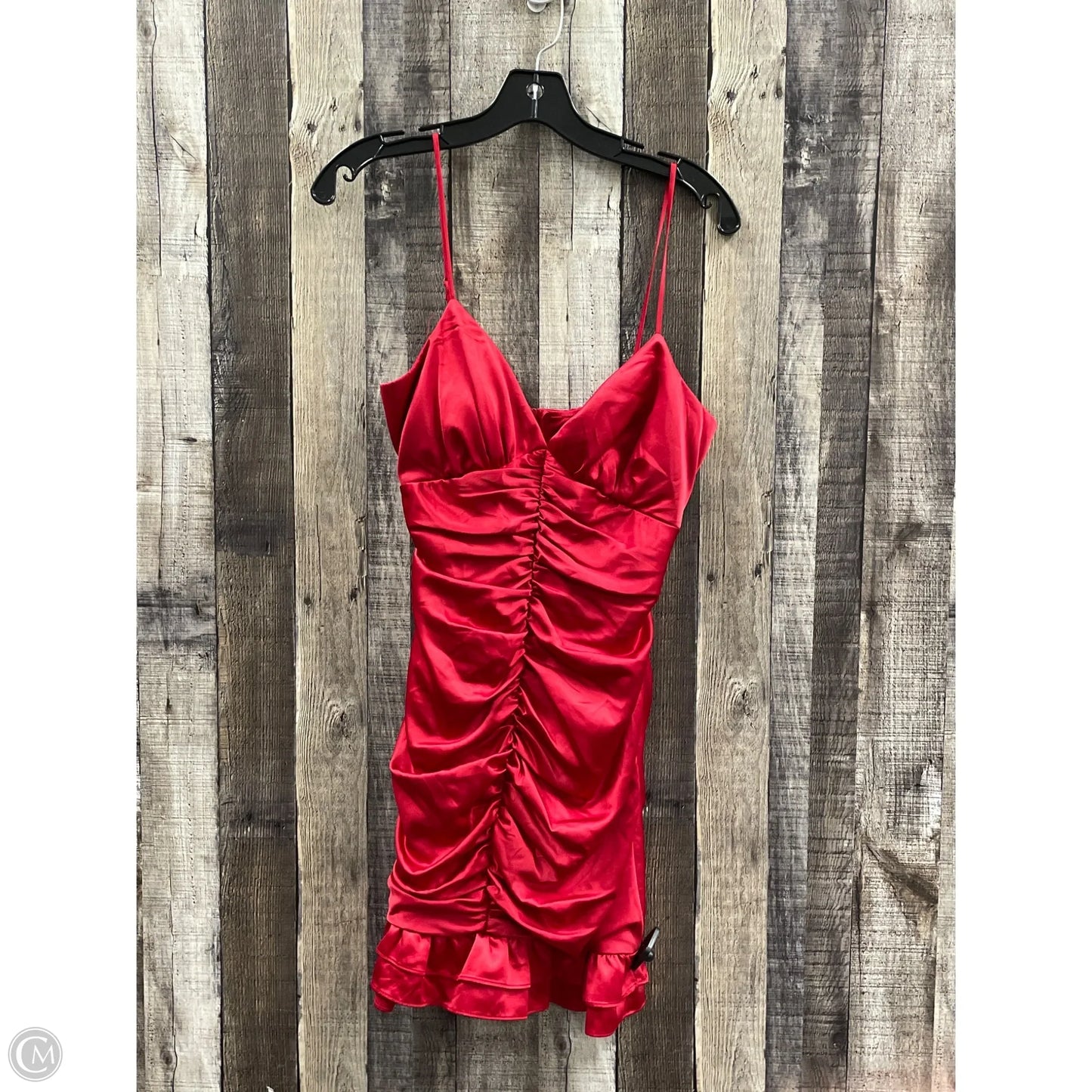 Dress Party Short By Cme In Red, Size: S