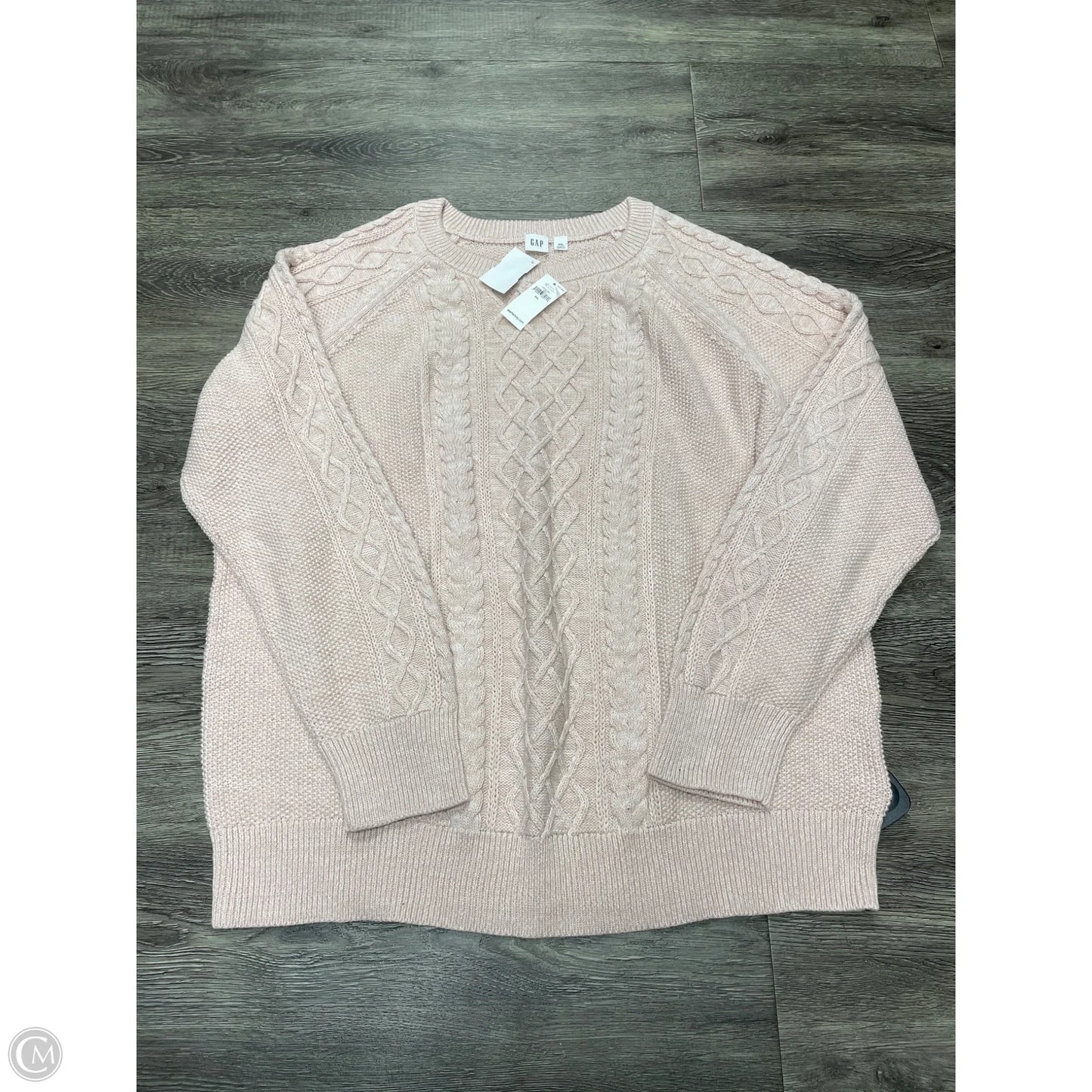 Sweater By Gap In Pink, Size: Xxl