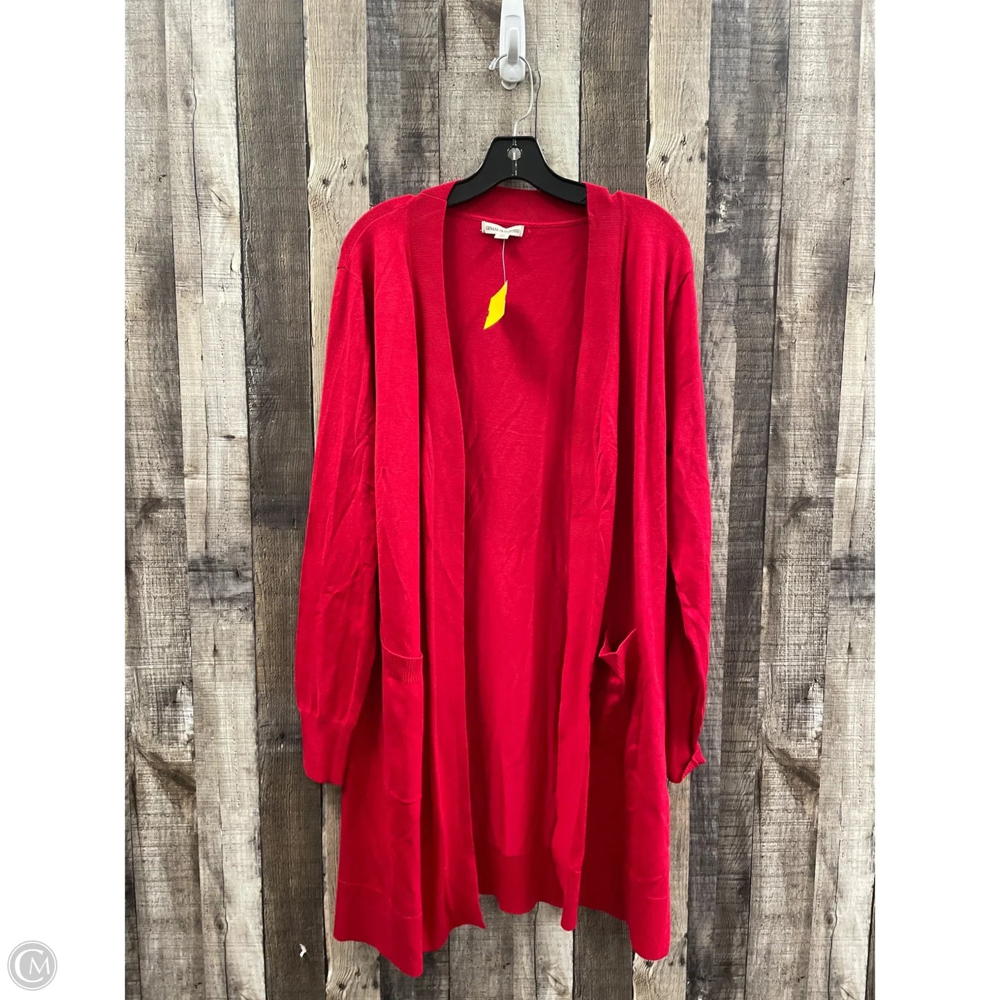 Dress Casual Midi By Zenana Outfitters In Red, Size: 2x