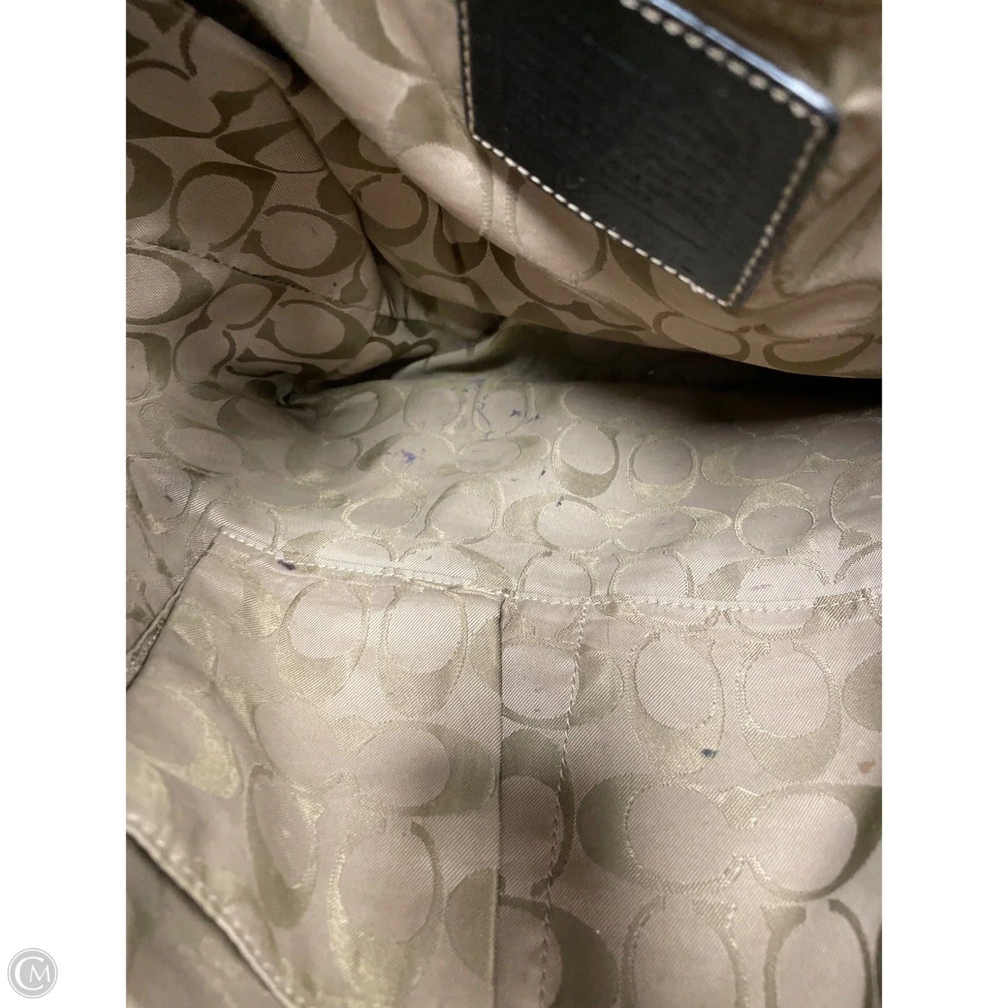 Handbag Designer By Coach, Size: Large