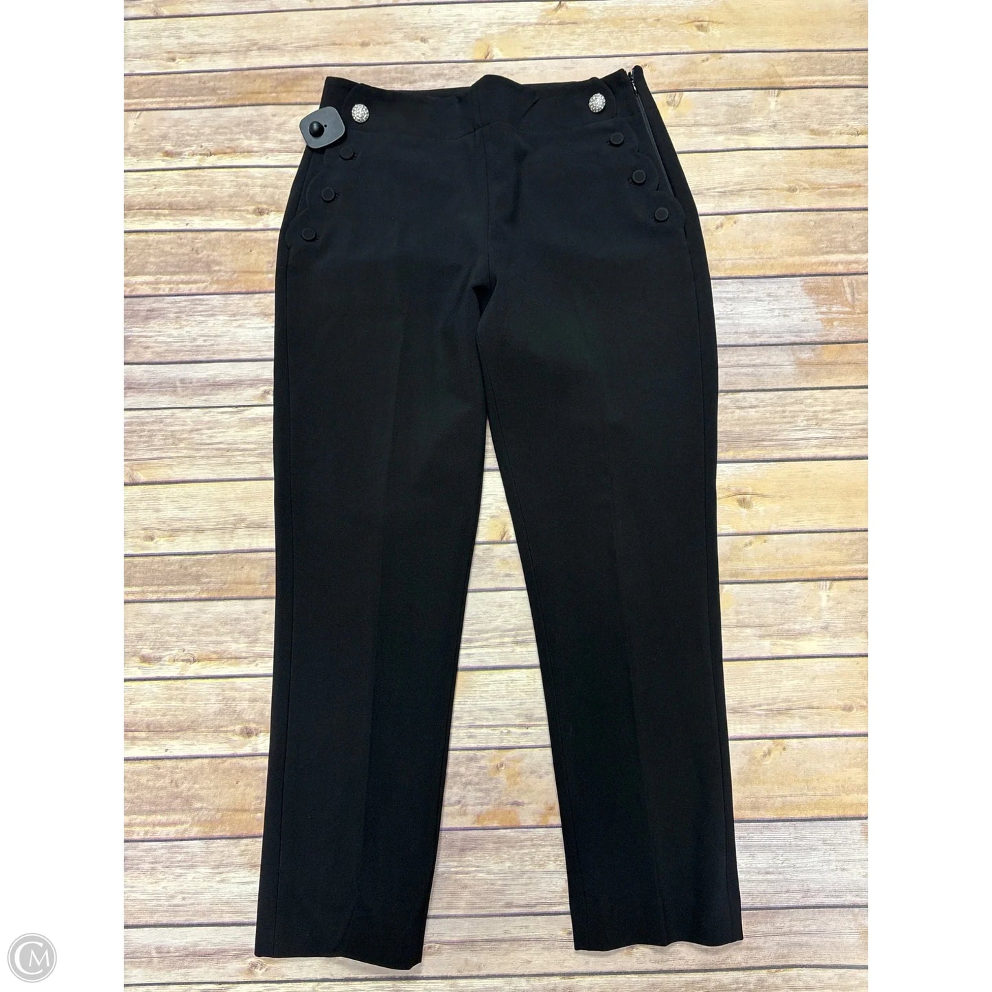 Pants Designer By Kate Spade In Black, Size: 6