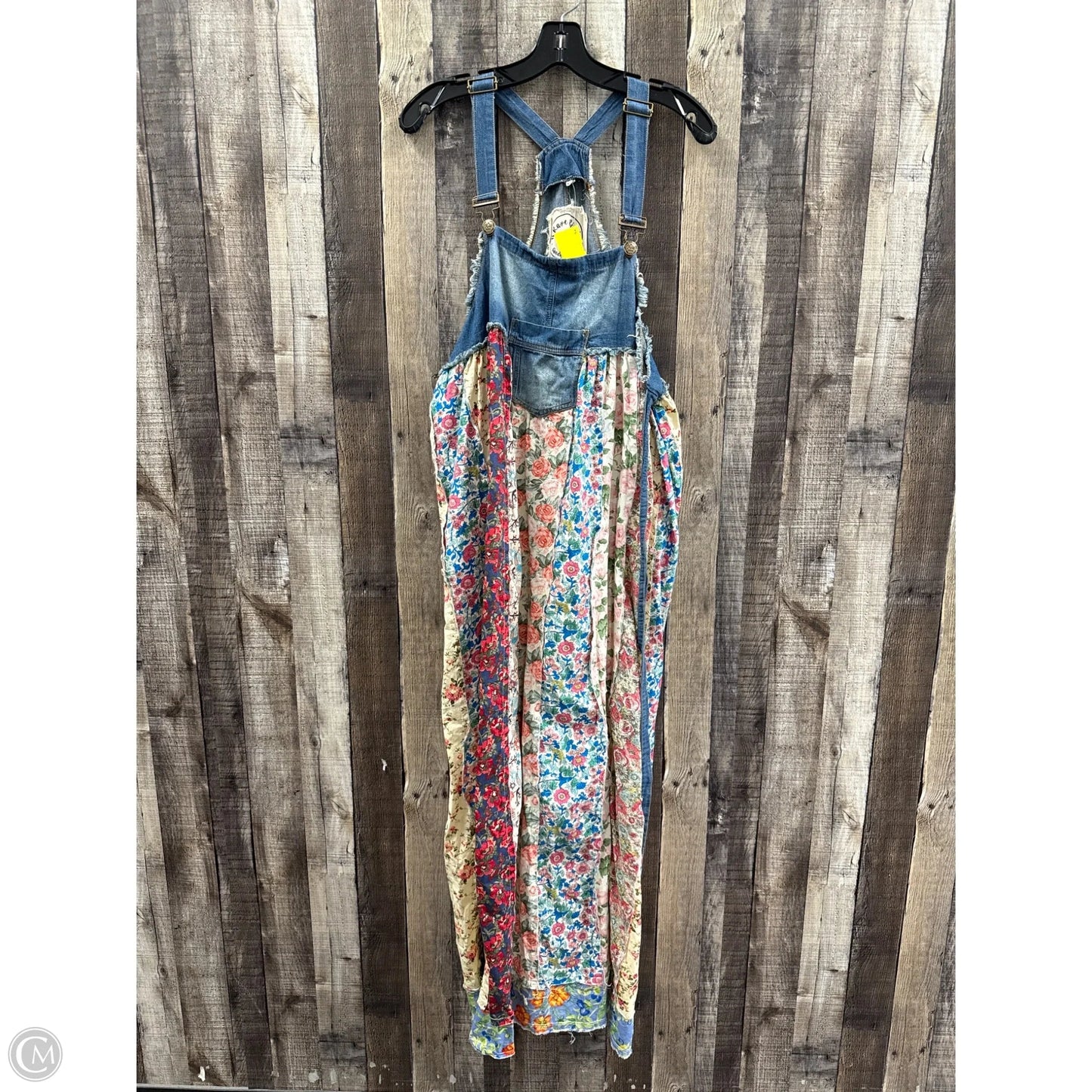 Overalls By Cme In Black Denim, Size: M