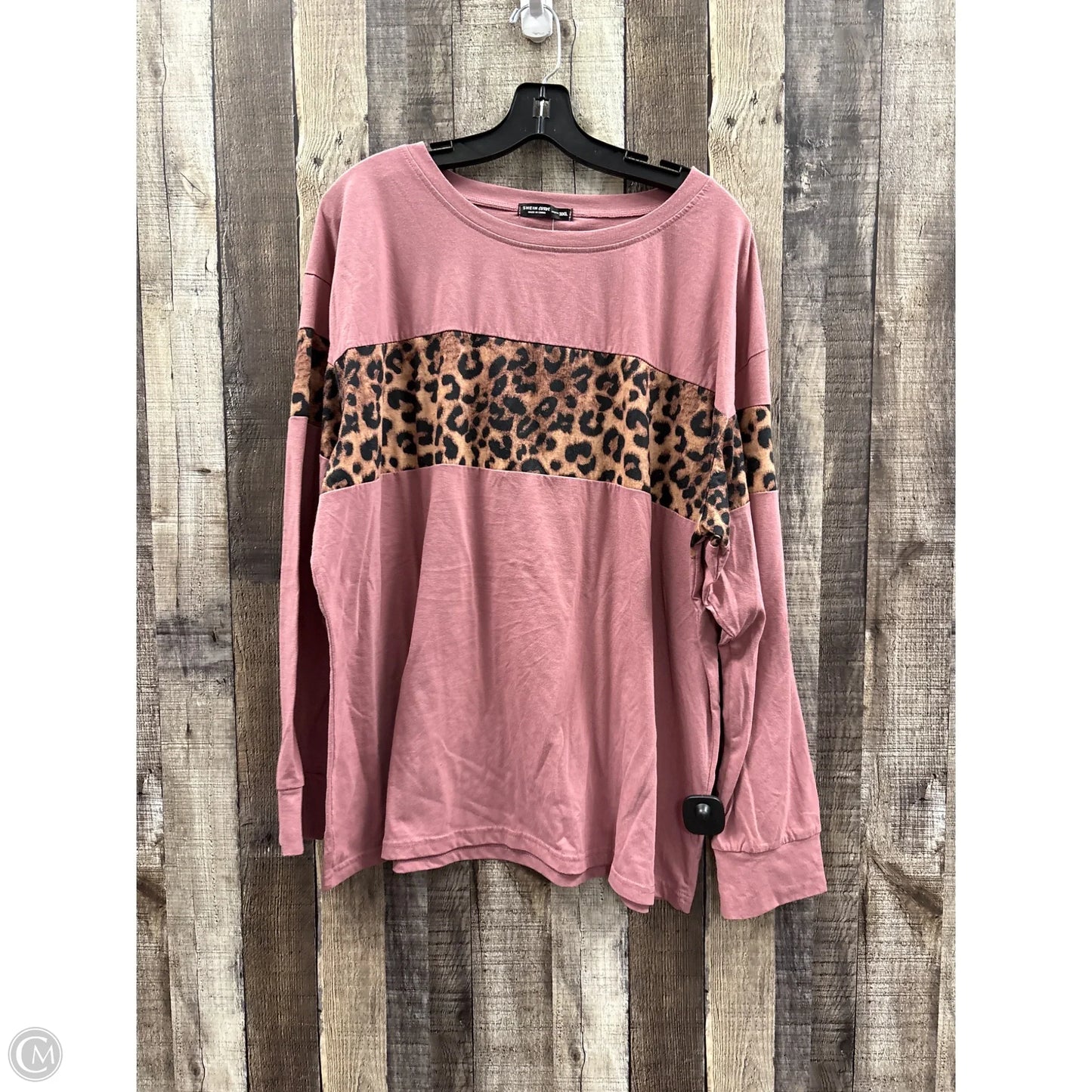 Top Long Sleeve By Shein In Multi-colored, Size: 3x