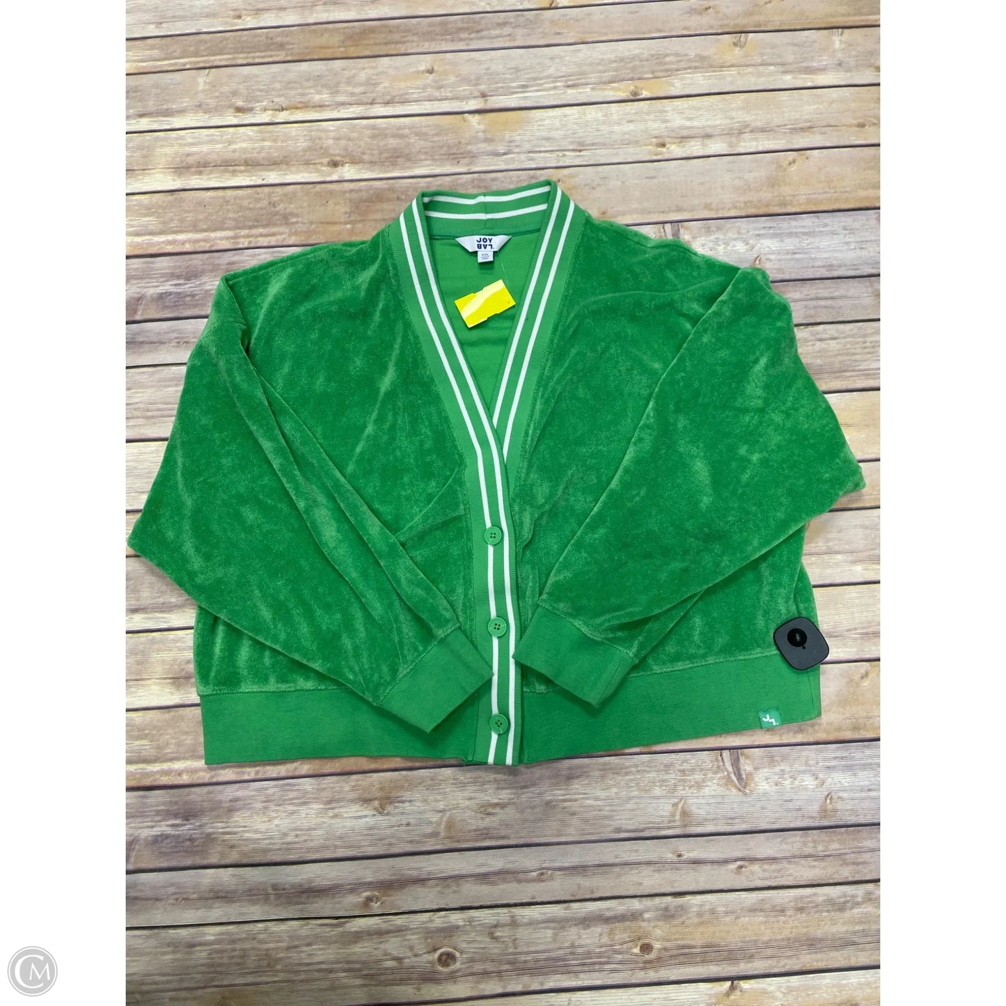 Cardigan By Joy Lab In Green, Size: Xxl