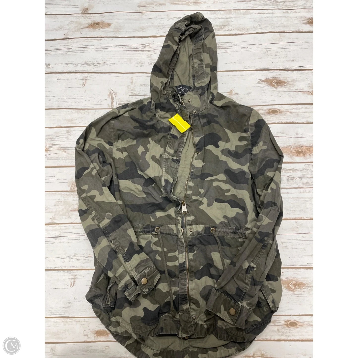 Jacket Utility By Love Tree In Camouflage Print, Size: M