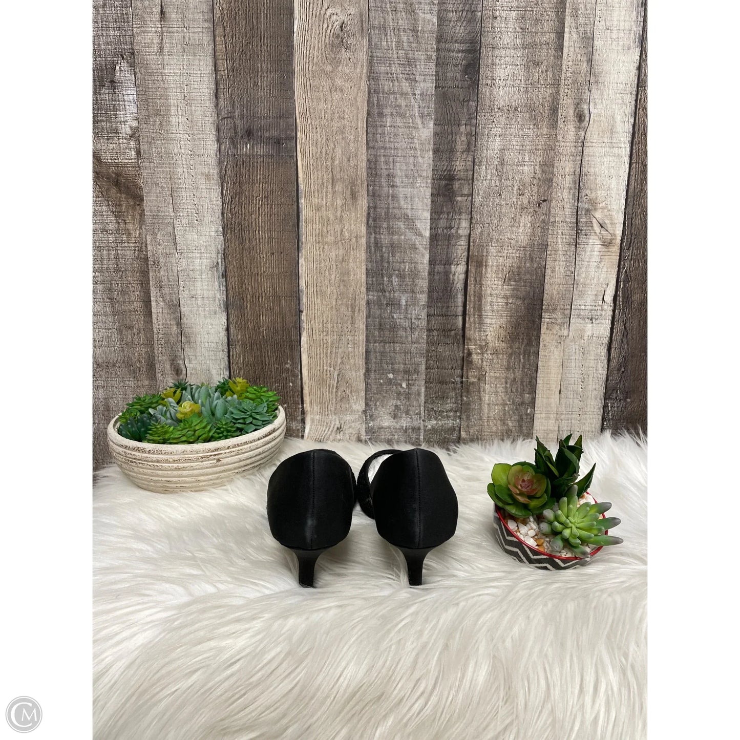 Shoes Heels Kitten By Charter Club In Black, Size: 7.5