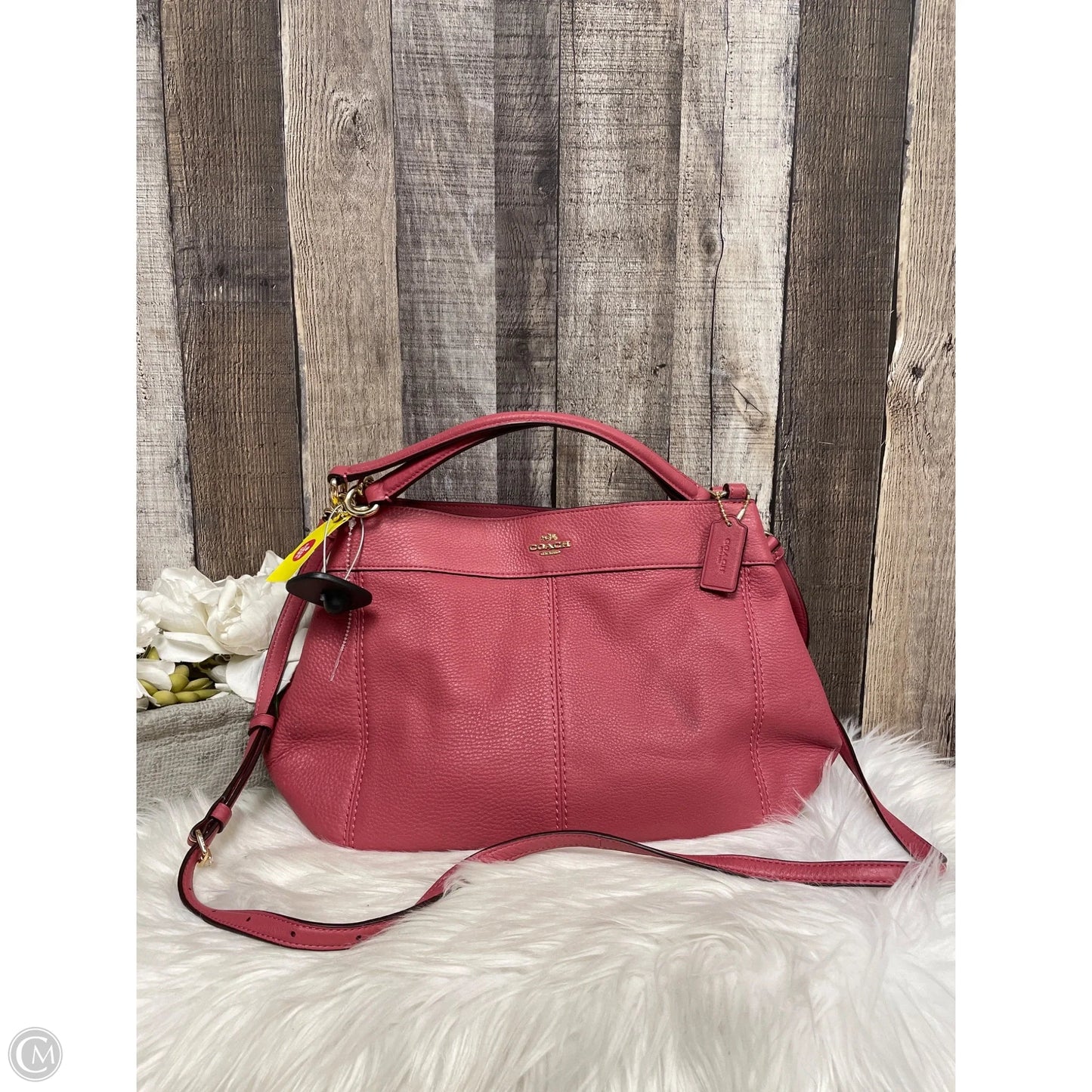 Handbag Designer By Coach, Size: Medium