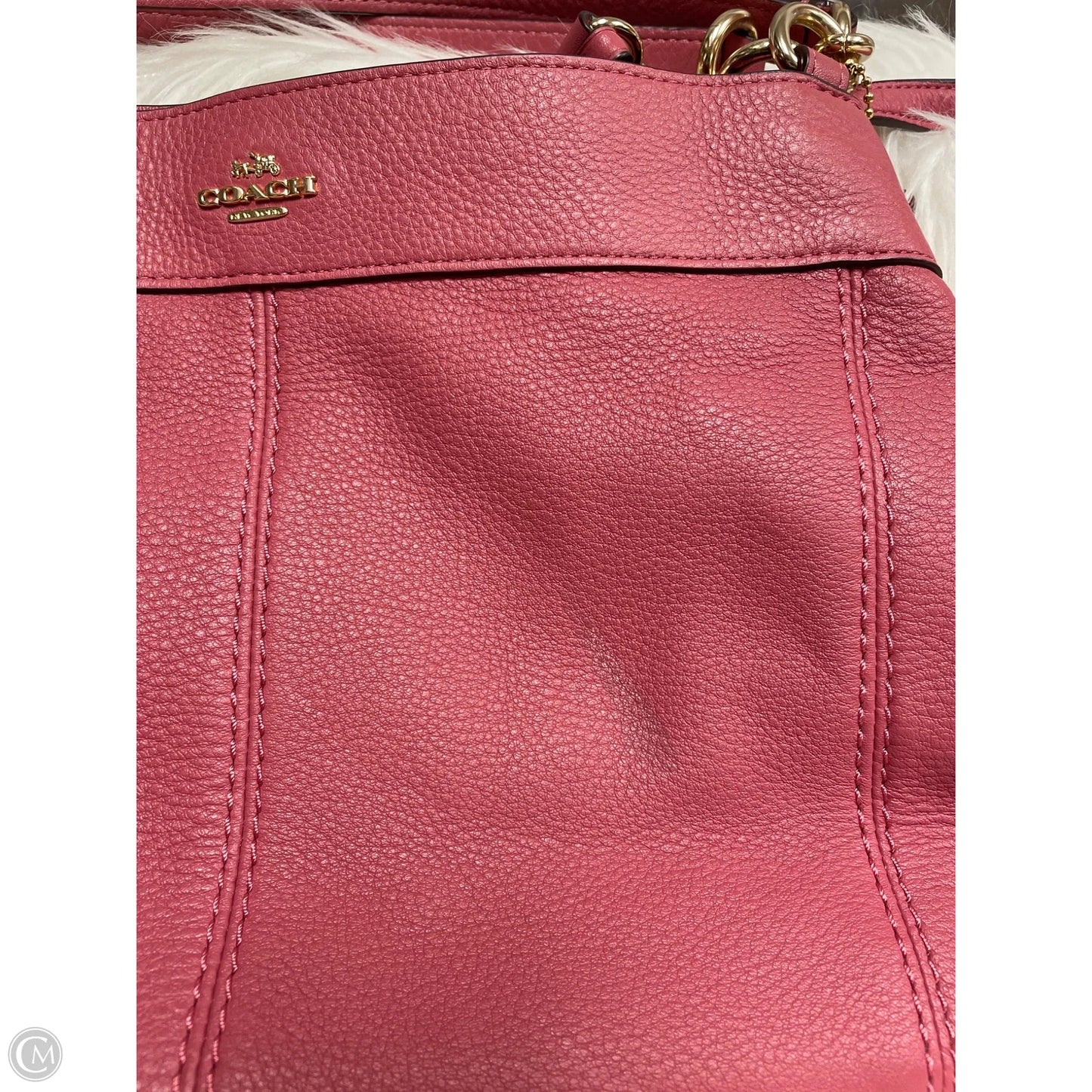 Handbag Designer By Coach, Size: Medium