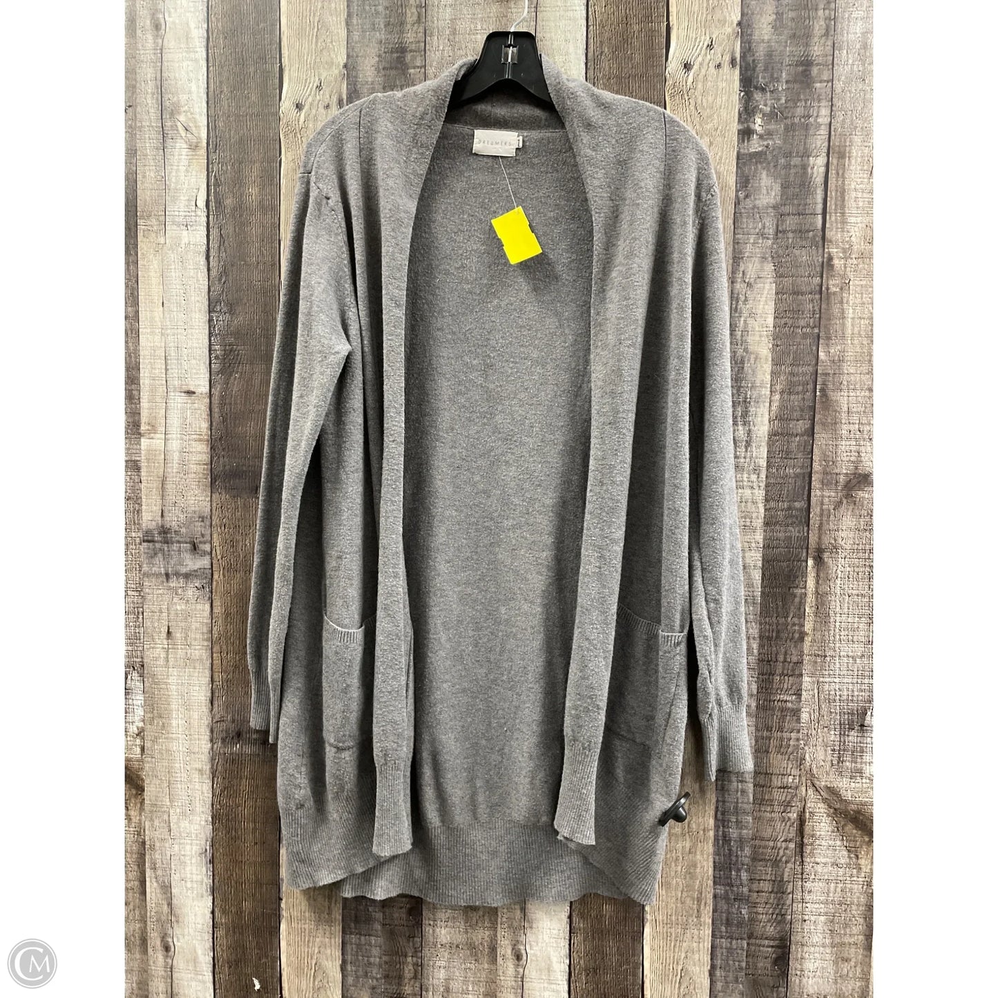 Cardigan By Dreamers In Grey, Size: M