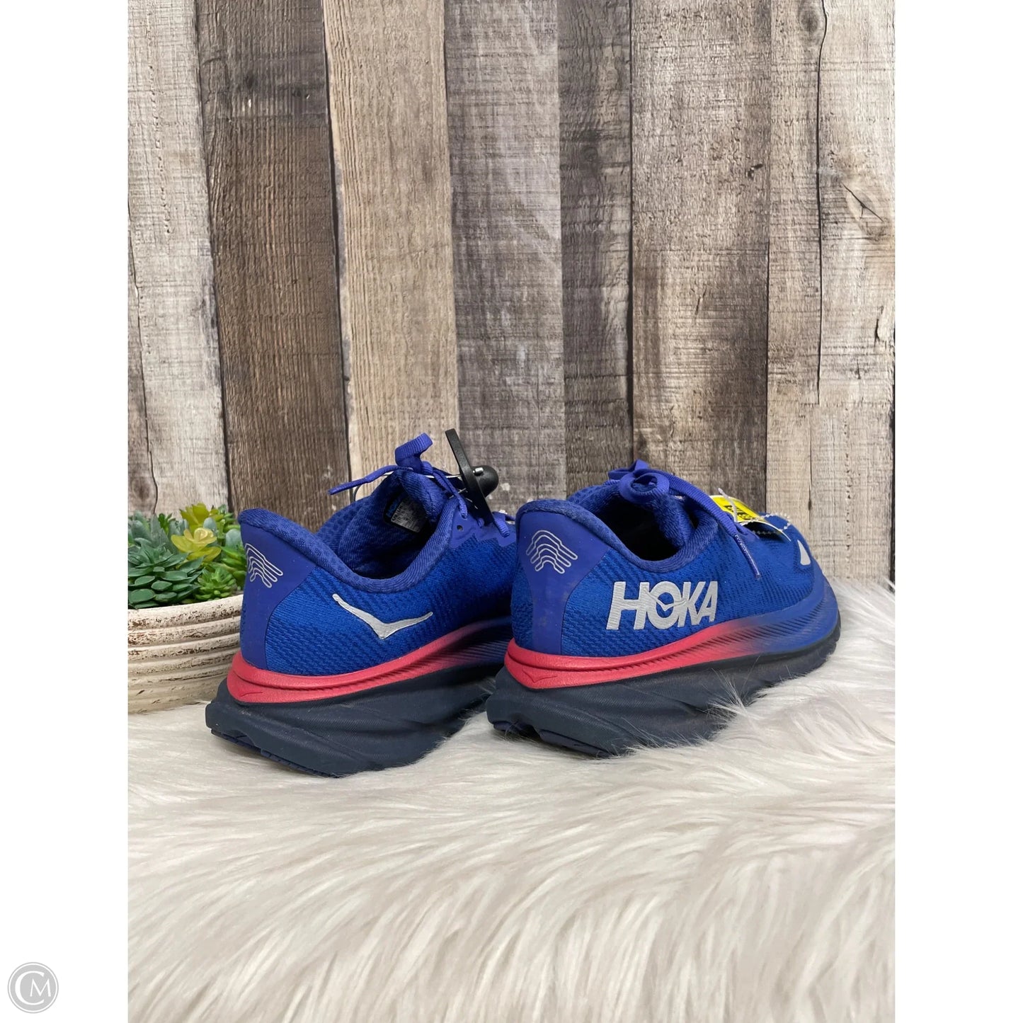 Shoes Athletic By Hoka In Blue, Size: 7