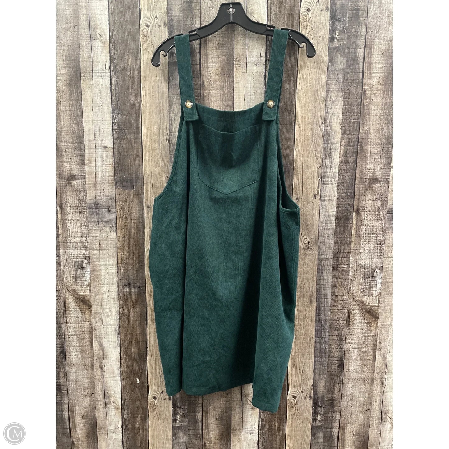 Dress Casual Short By Cmf In Green, Size: 3x