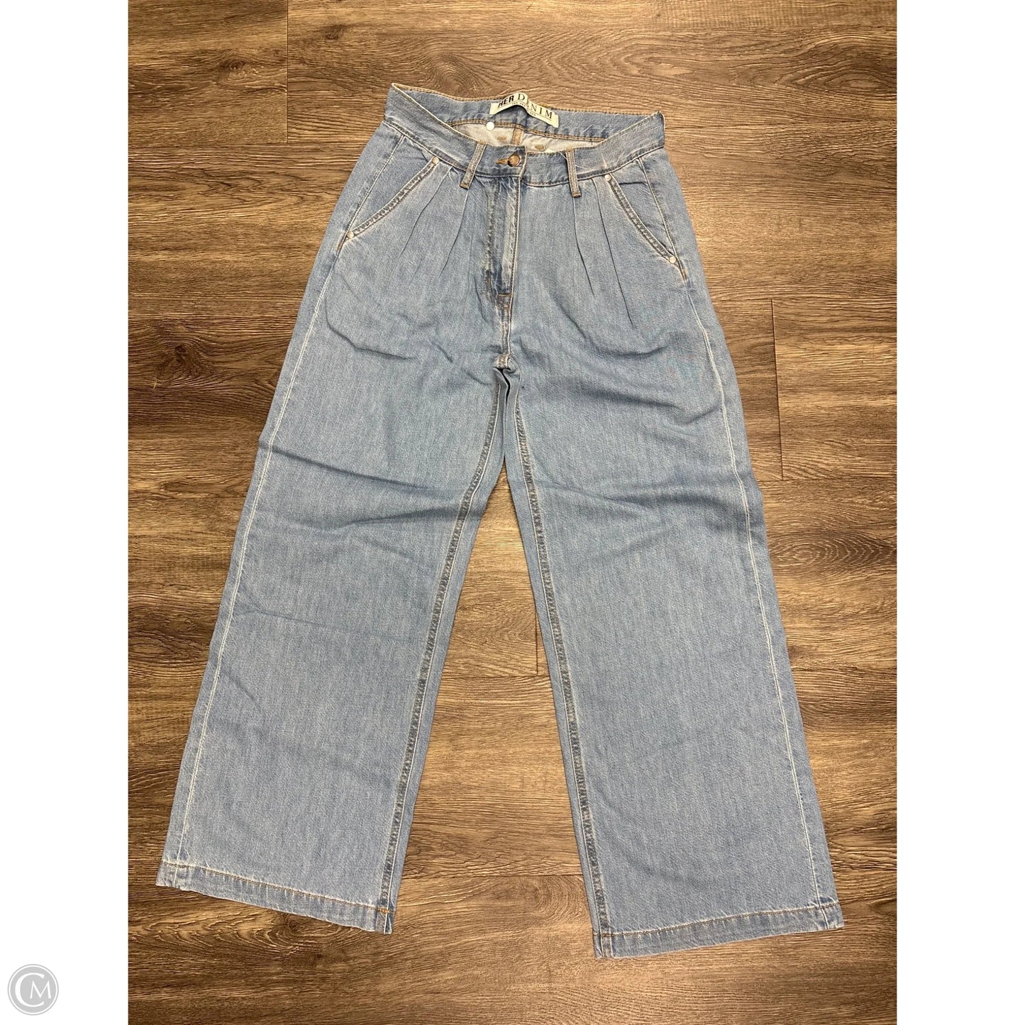 Jeans Wide Leg By Clothes Mentor In Blue Denim, Size: 8
