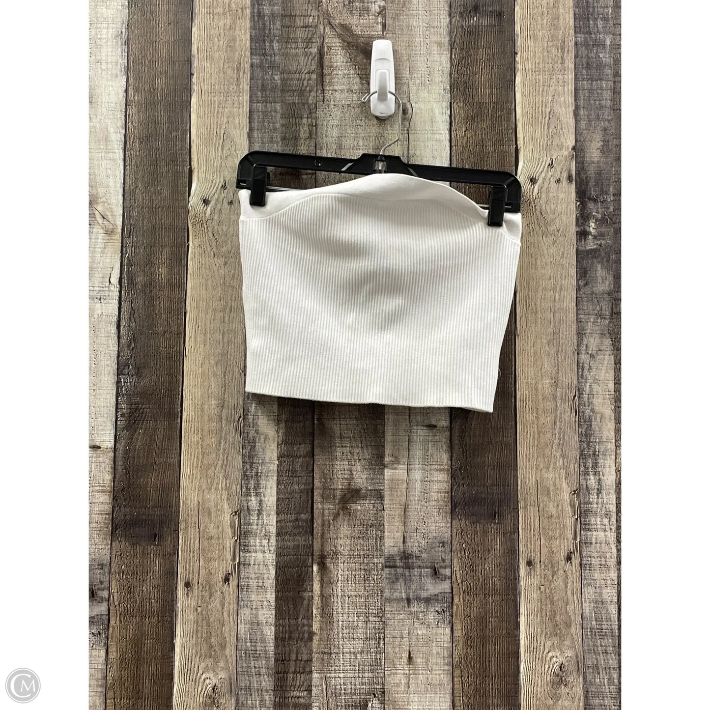 Top Sleeveless By Abercrombie And Fitch In White, Size: L