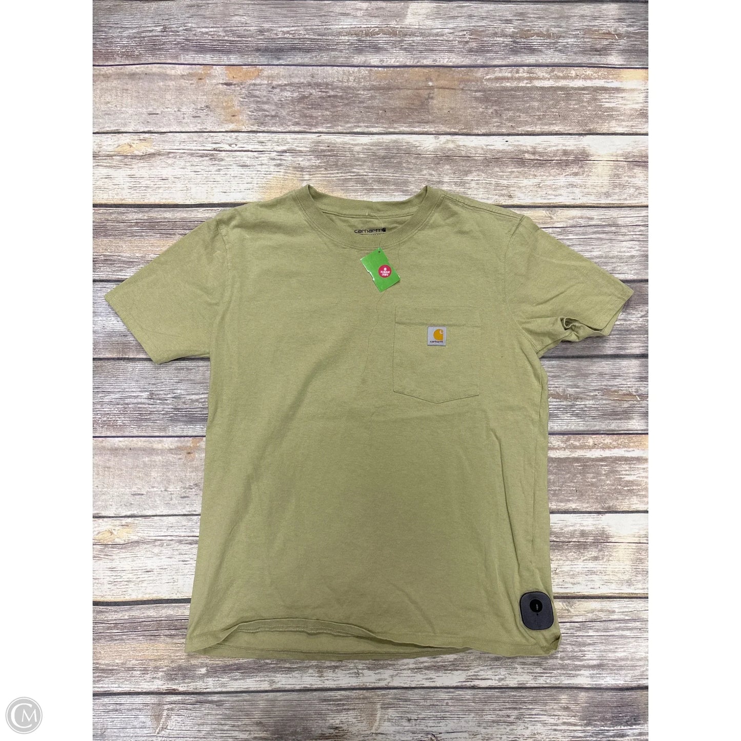 Top Short Sleeve Basic By Carhartt In Green, Size: S