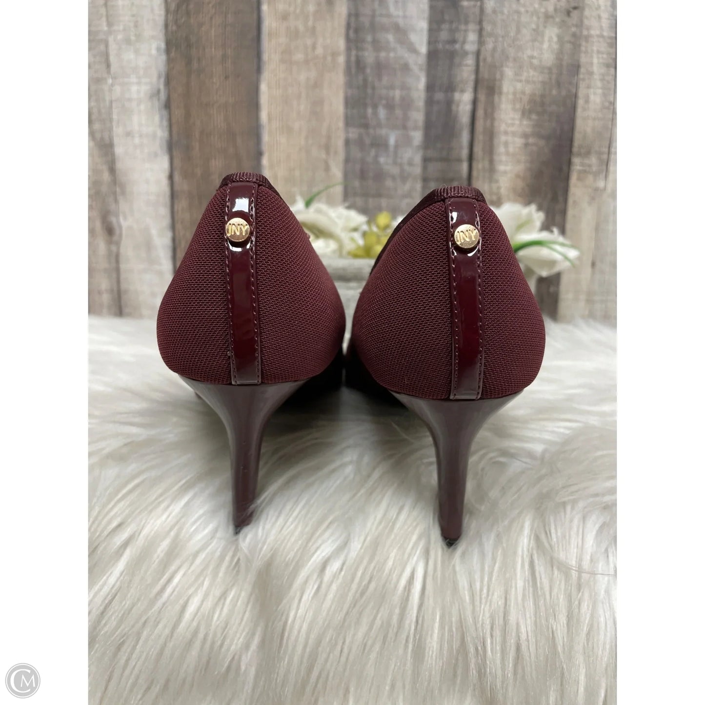 Shoes Heels Stiletto By Jones New York In Maroon, Size: 7.5