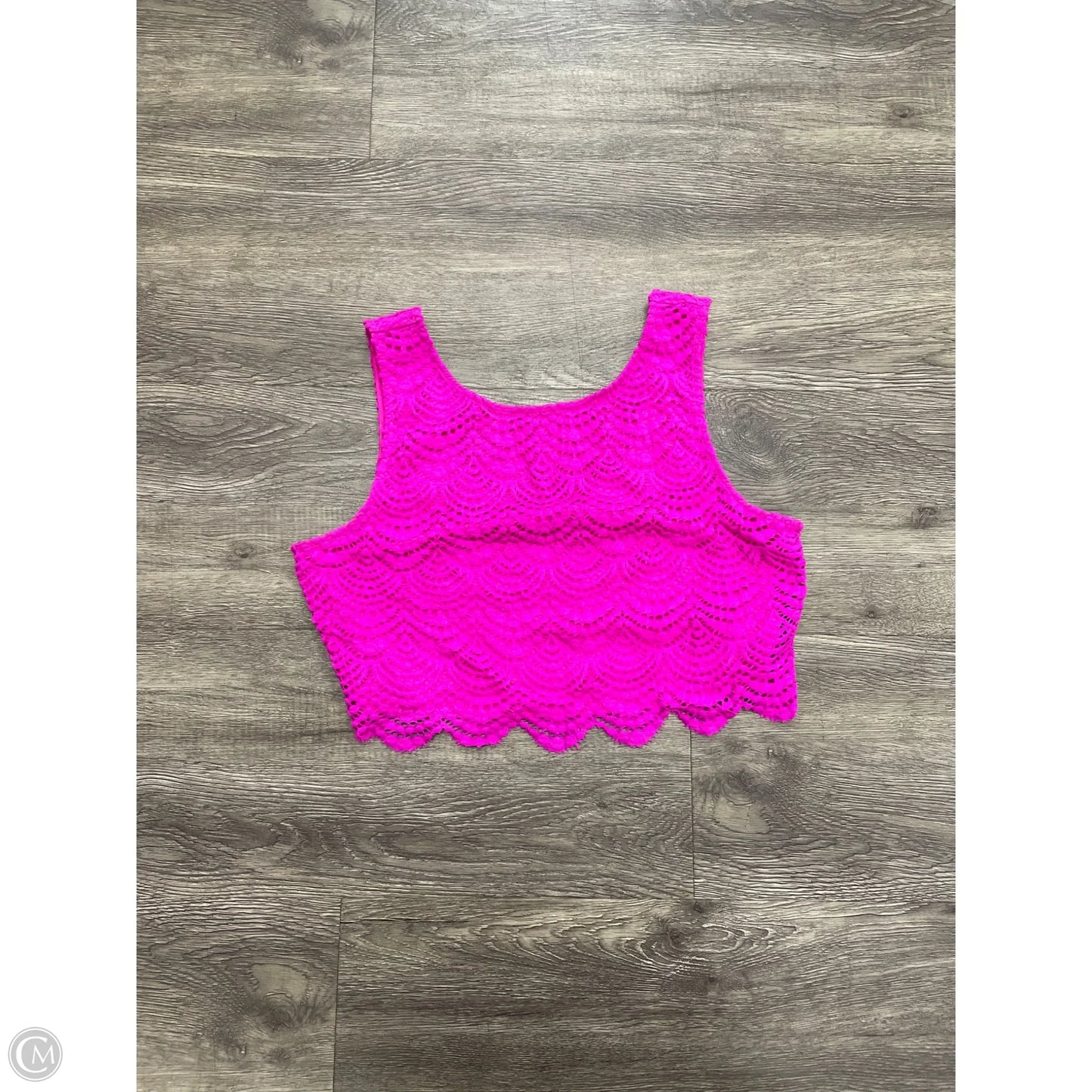 Top Sleeveless Designer By Lilly Pulitzer In Pink, Size: L