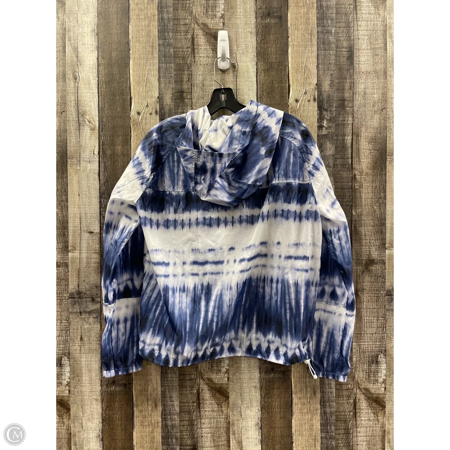 Jacket Windbreaker By American Eagle In Tie Dye Print, Size: M