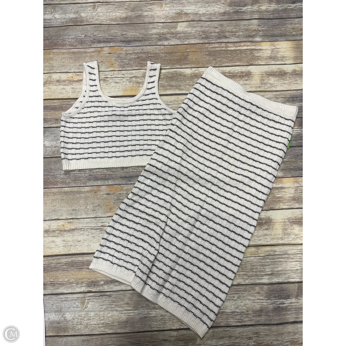 Skirt Set 2pc By Cme In White, Size: M