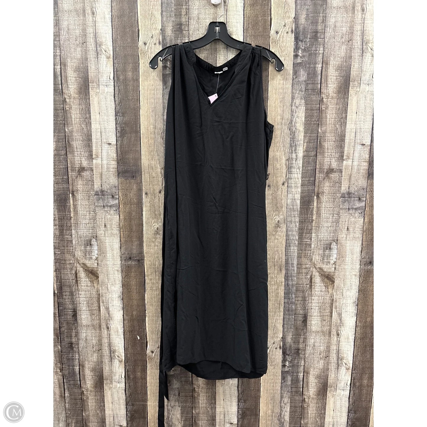 Dress Casual Midi By Gap In Black, Size: Xl